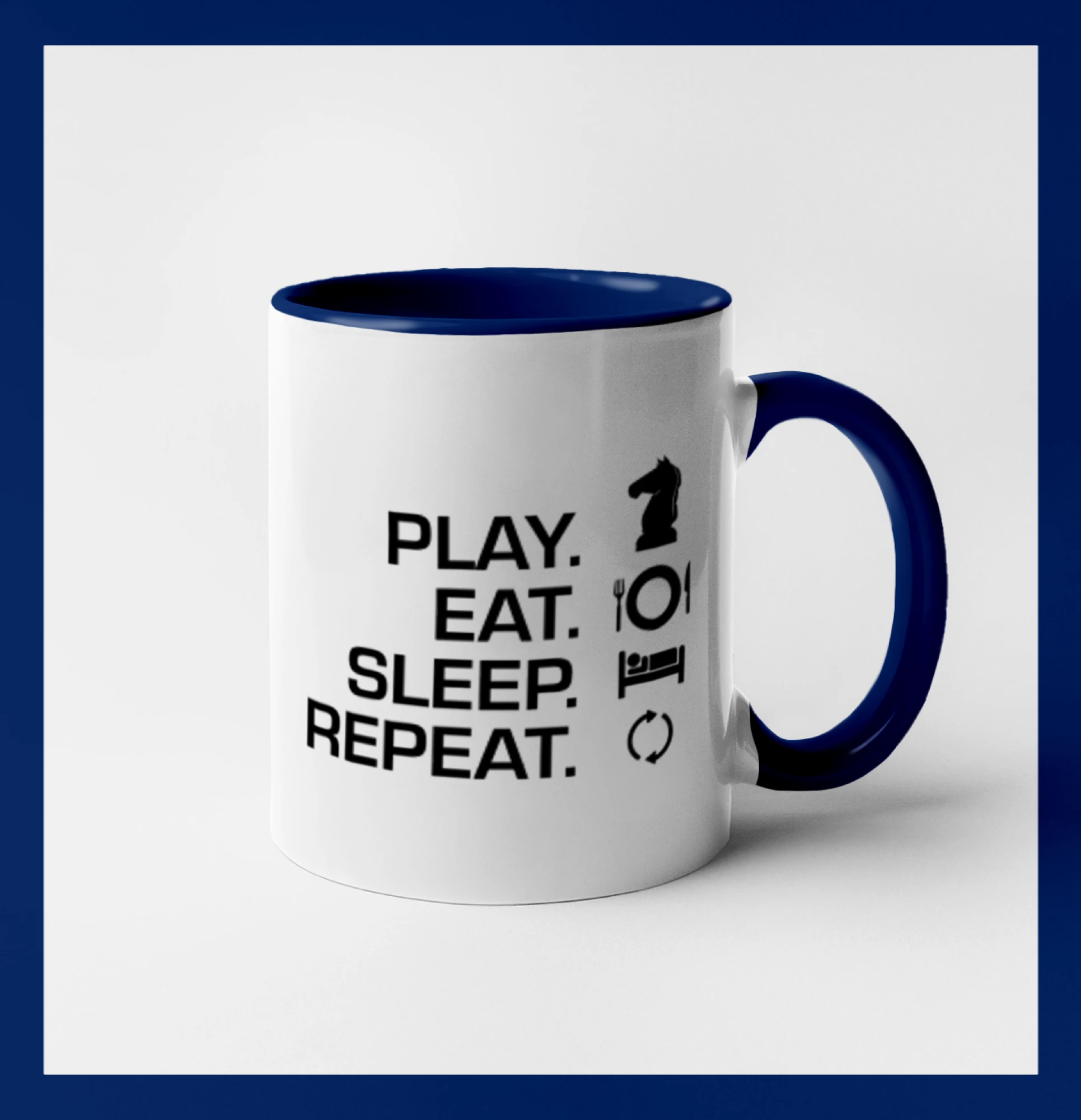 Eat sleep play - šachy