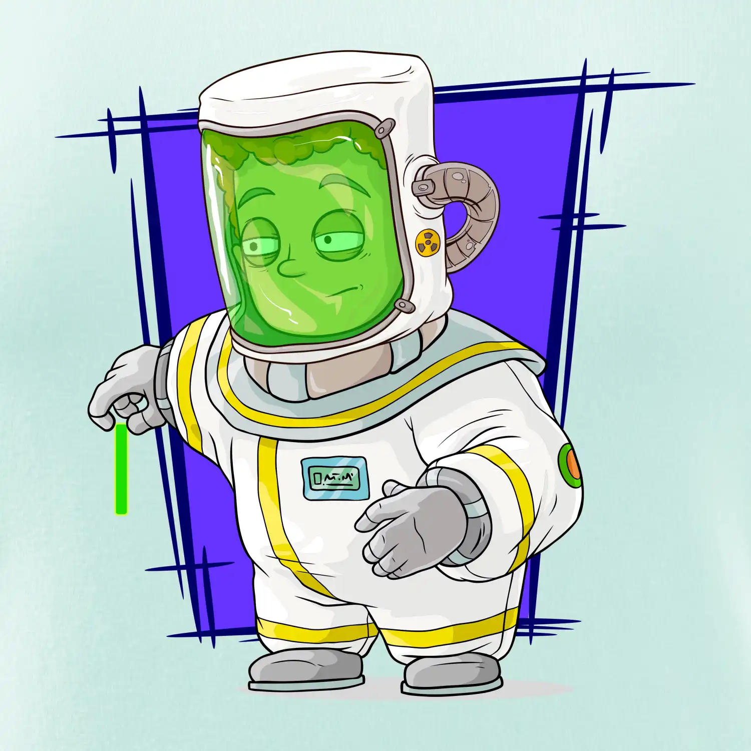 Vesmírný voják tmavě modrý