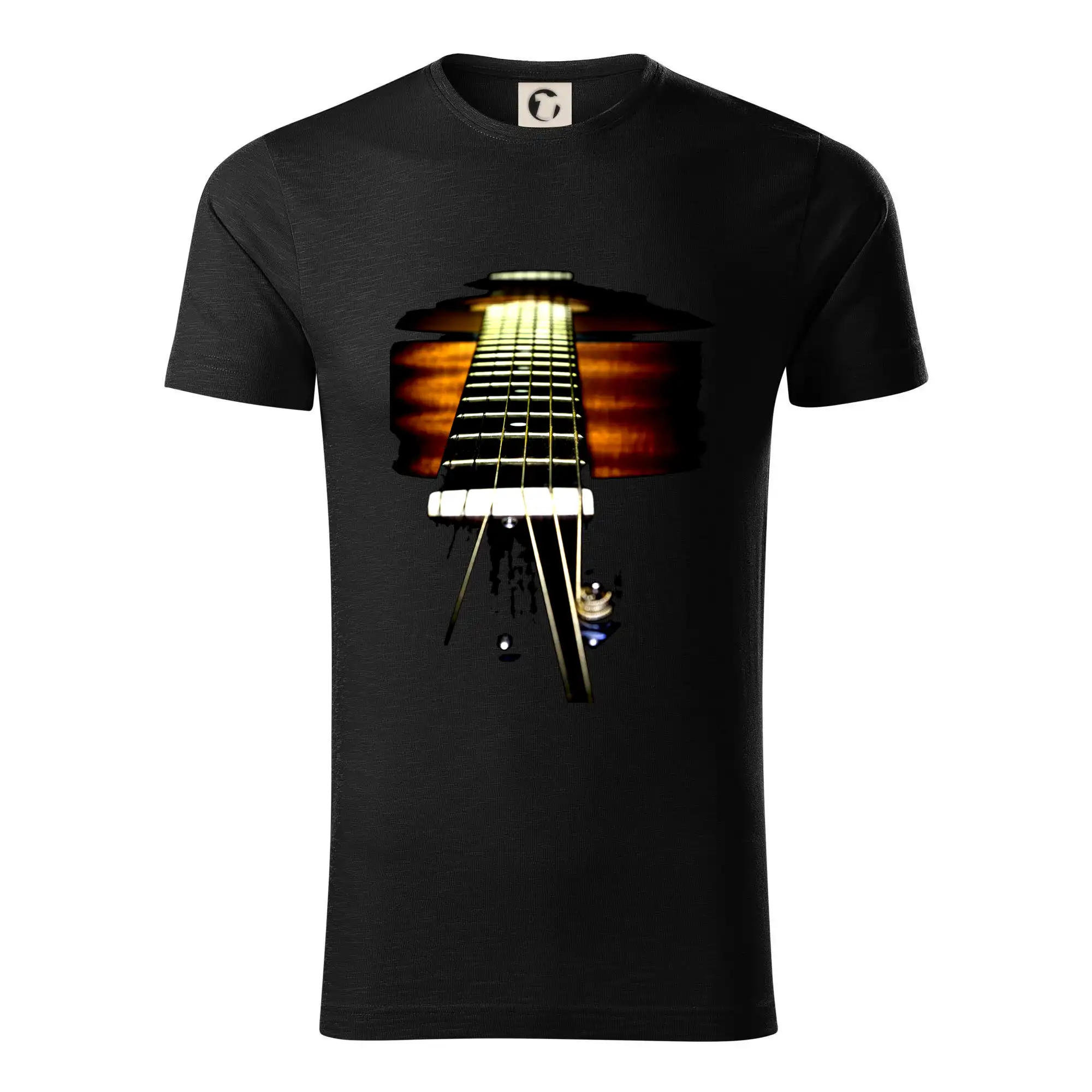 Gitara foto - Tričko z organickej bavlny