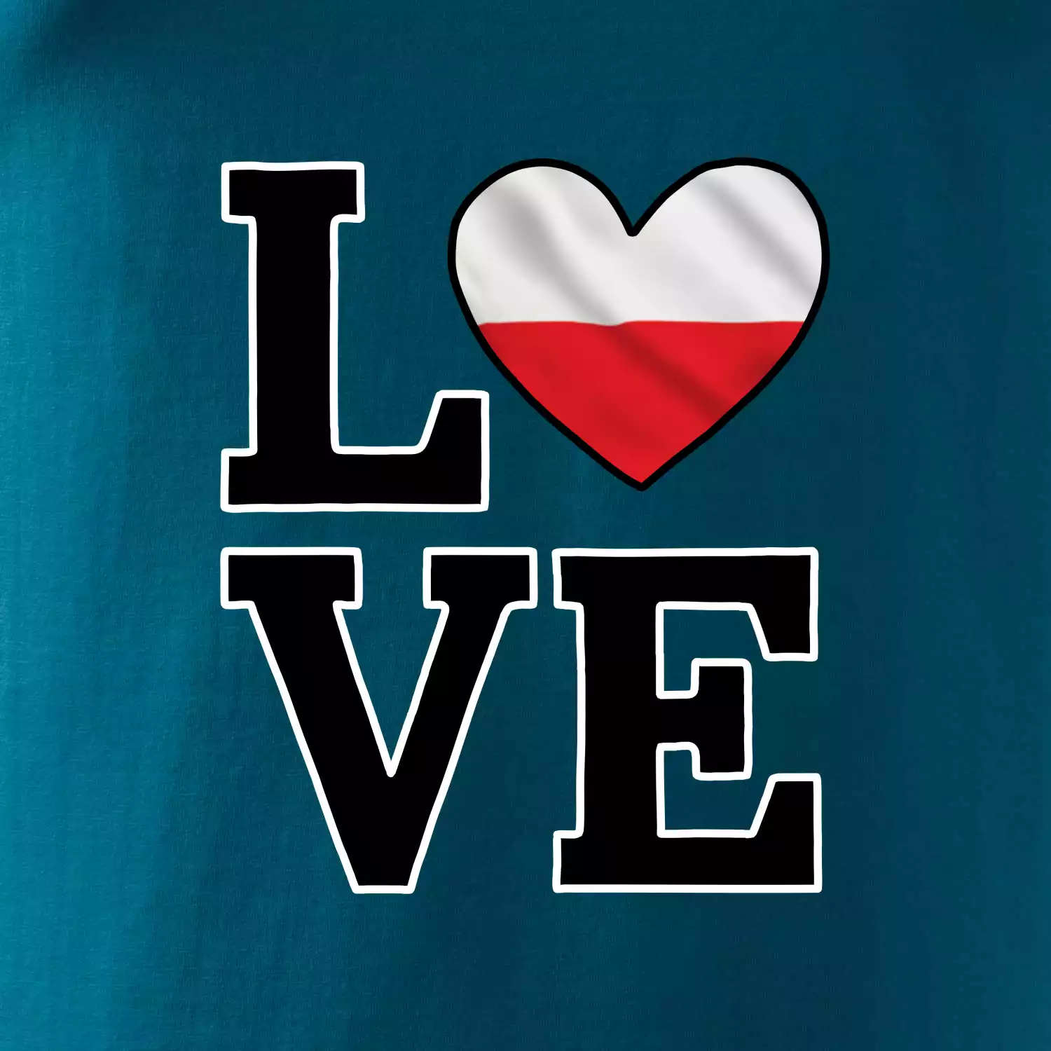 Love Polská vlajka