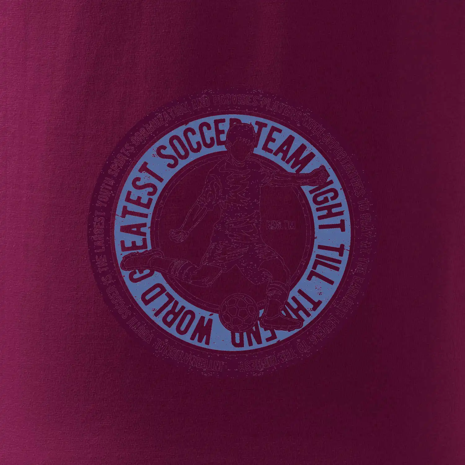 Soccer kulatý motiv