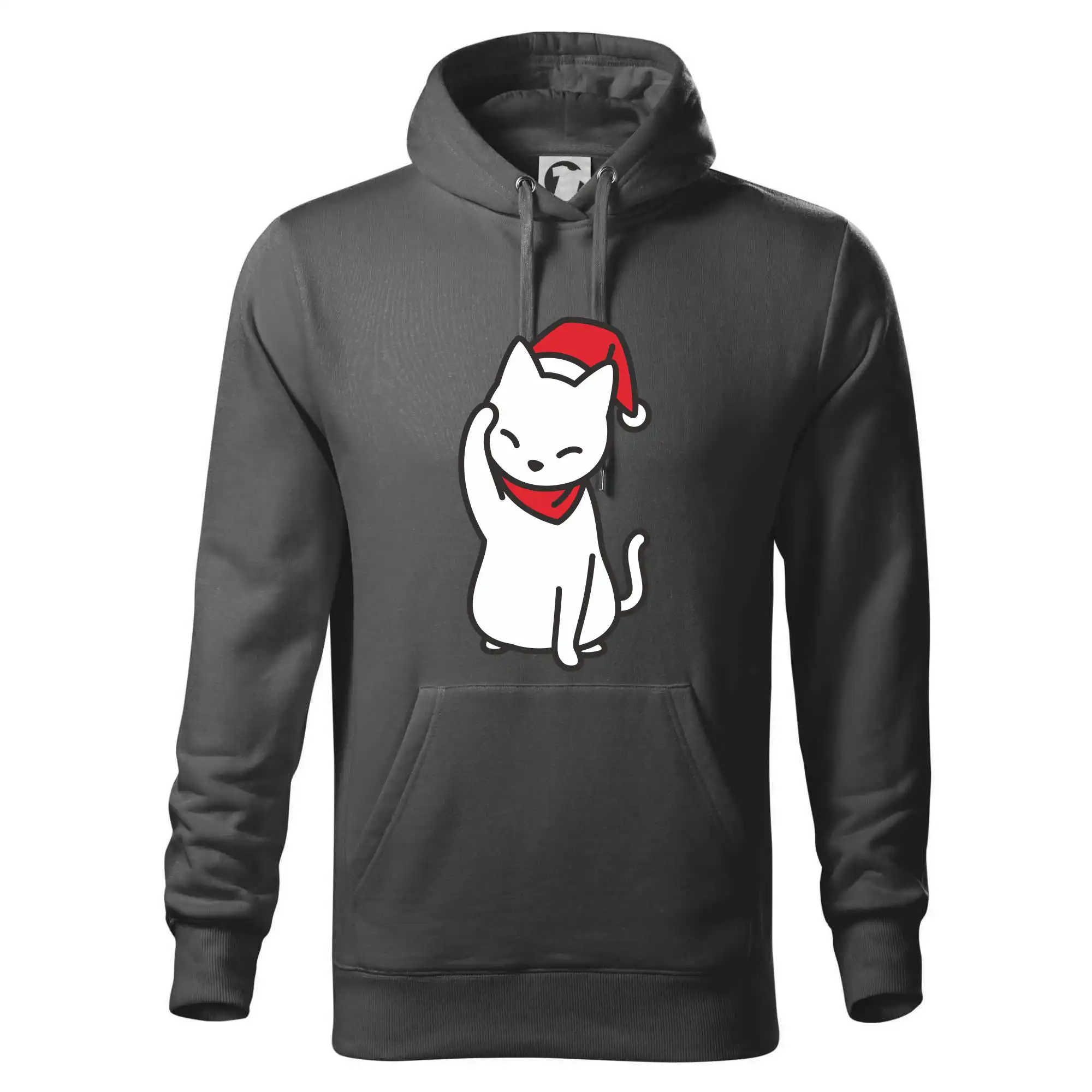 Vánoční kočka mávající