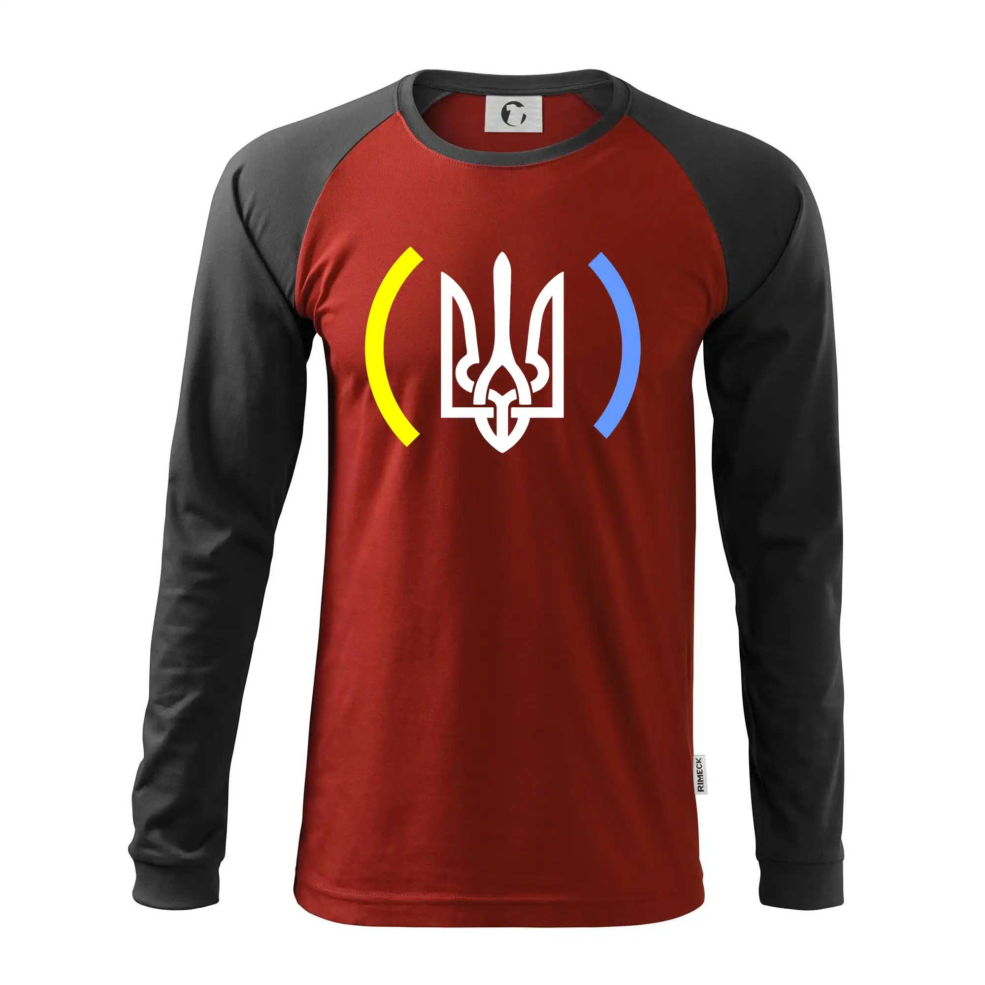 Ukrajina trojzubec s barvami