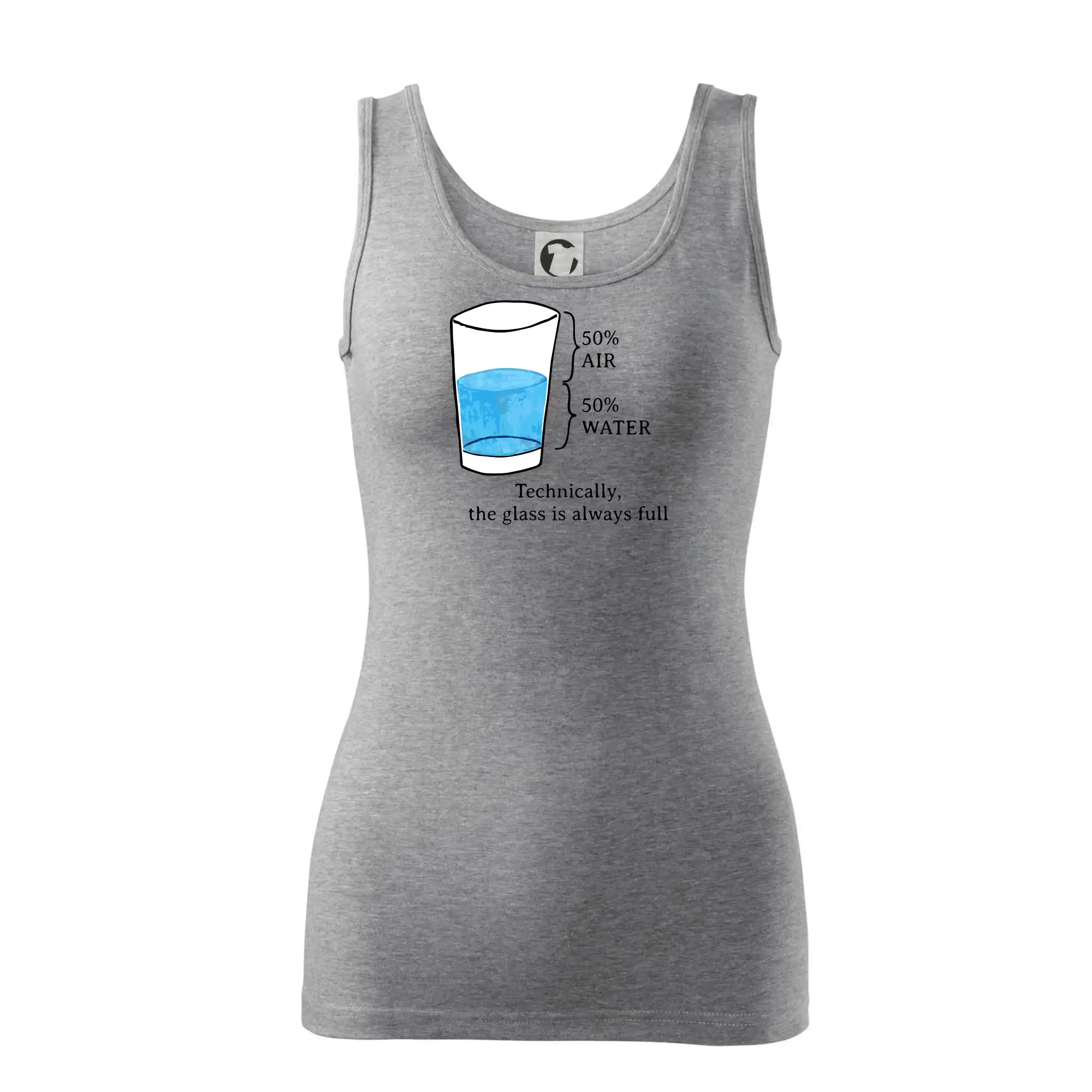 Technically, the glass is always full