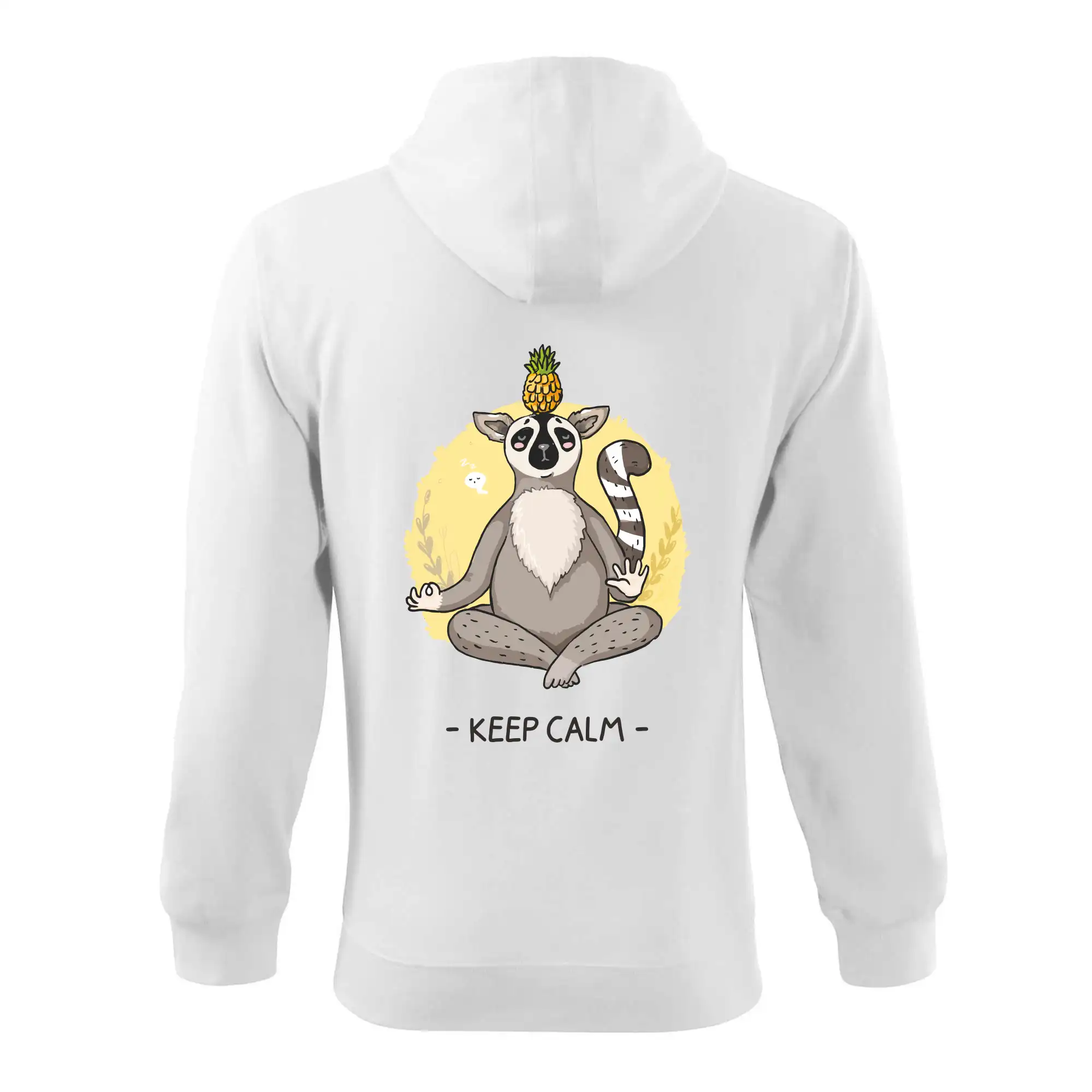 Yoga - keep calm kreslený