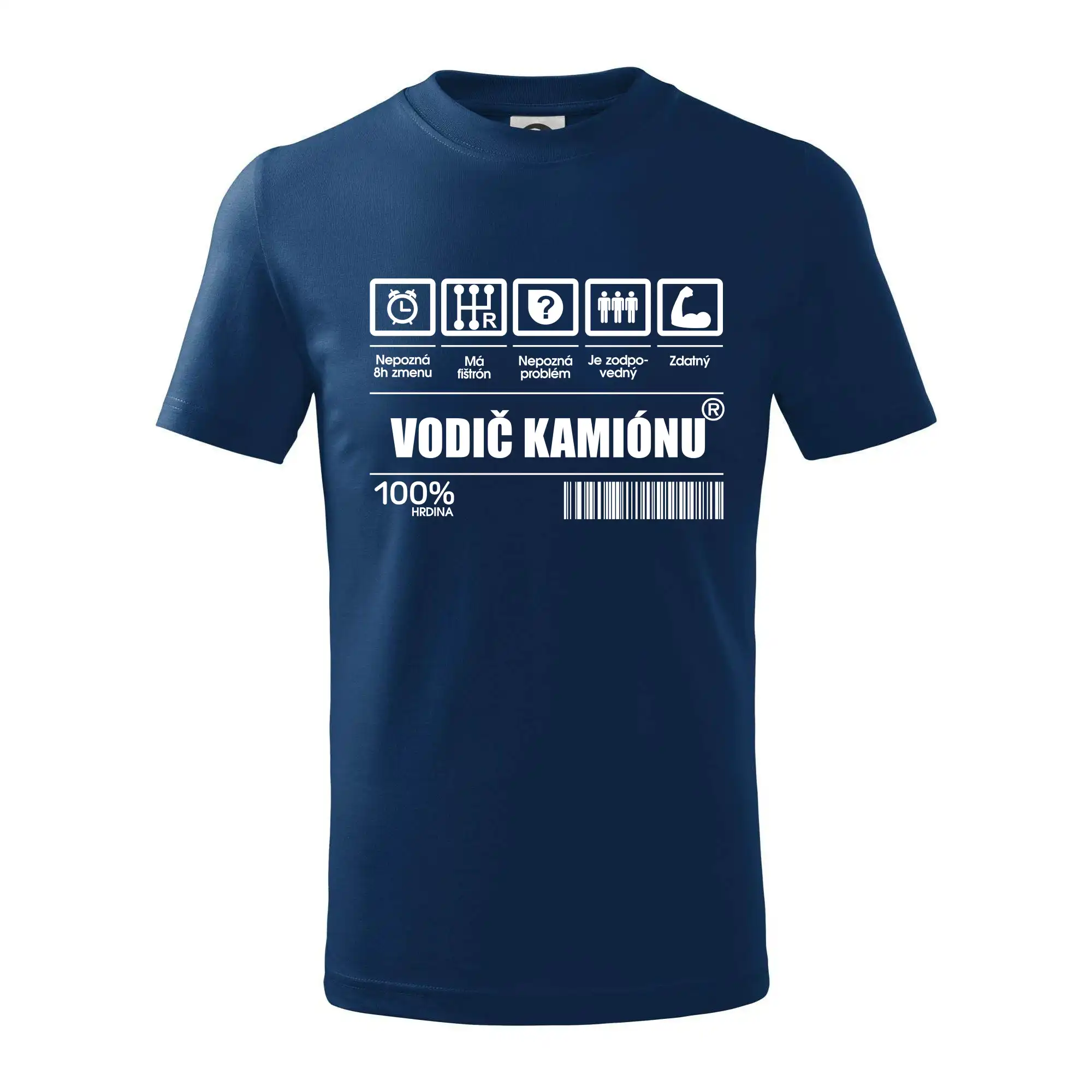 Čiarový kód - Vodič kamionu