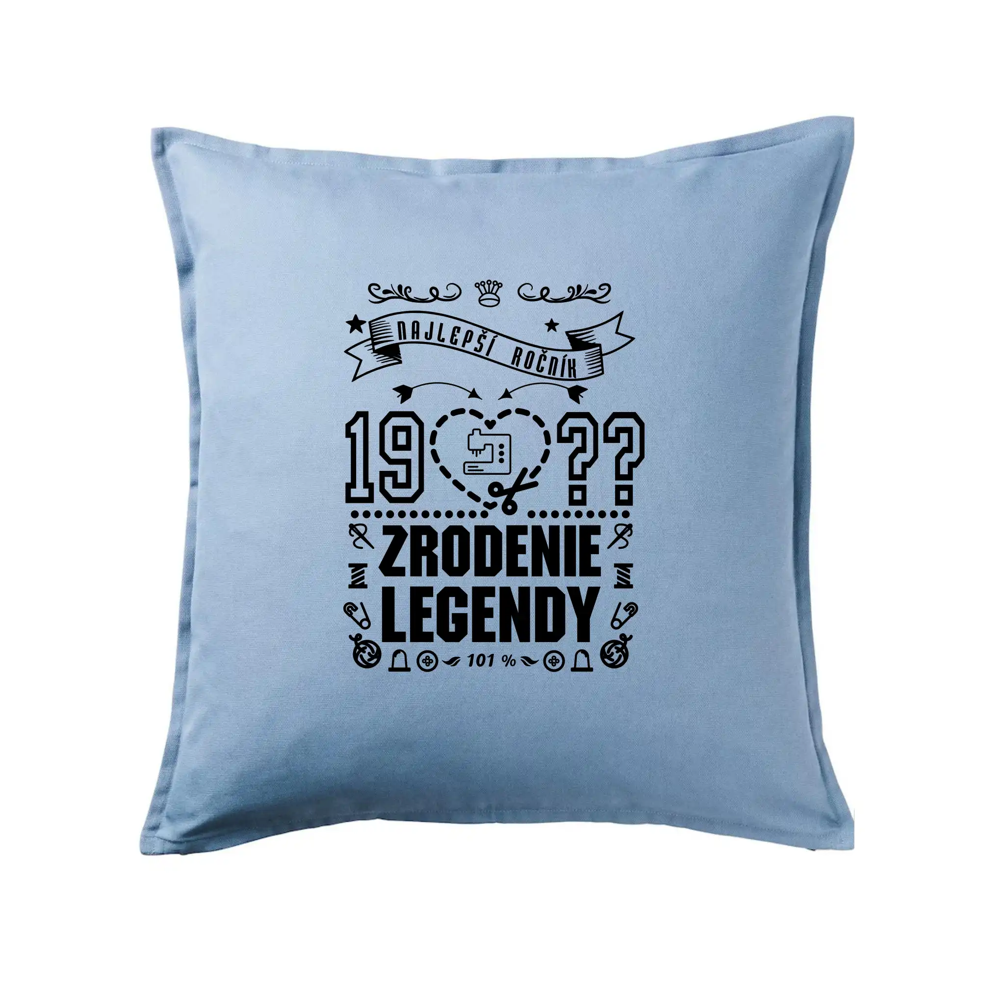 Trička Zrodenie legendy - Zrodenie legendy pre krajčírku - Vankúš 50x50