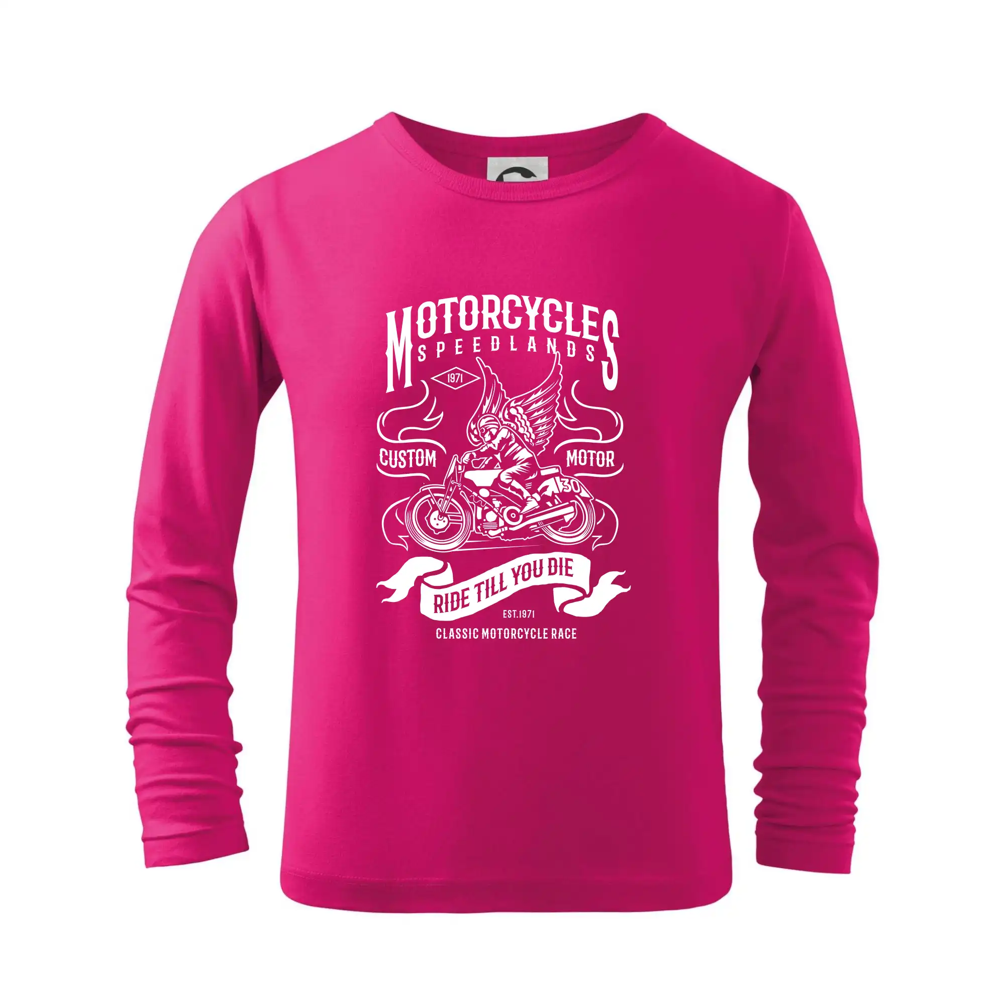 Tričká a mikiny s potlačou motoriek – pre pravých motorkárov - Motorcycles speedlands - Tričko detské Long Sleeve
