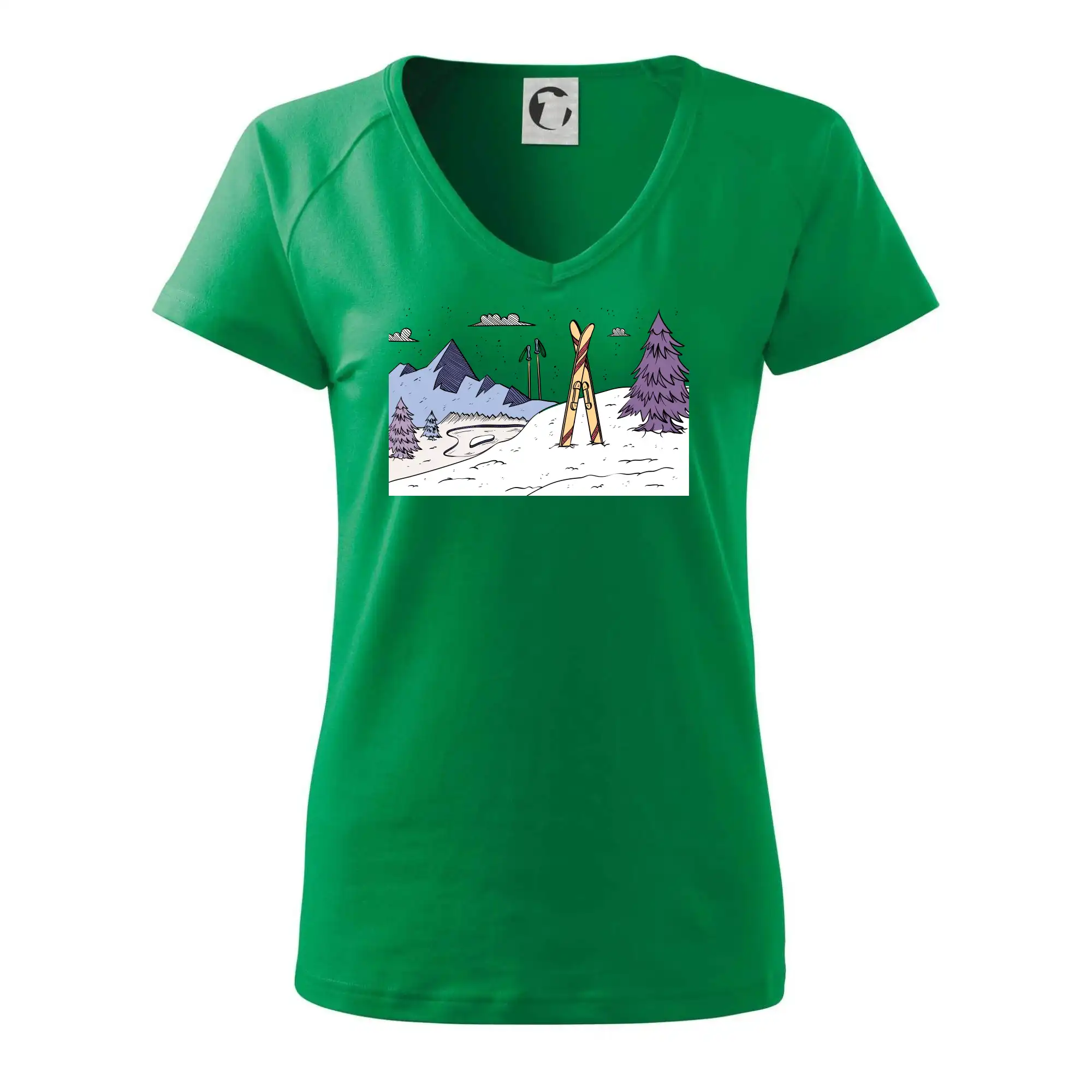 Panorama lyžování