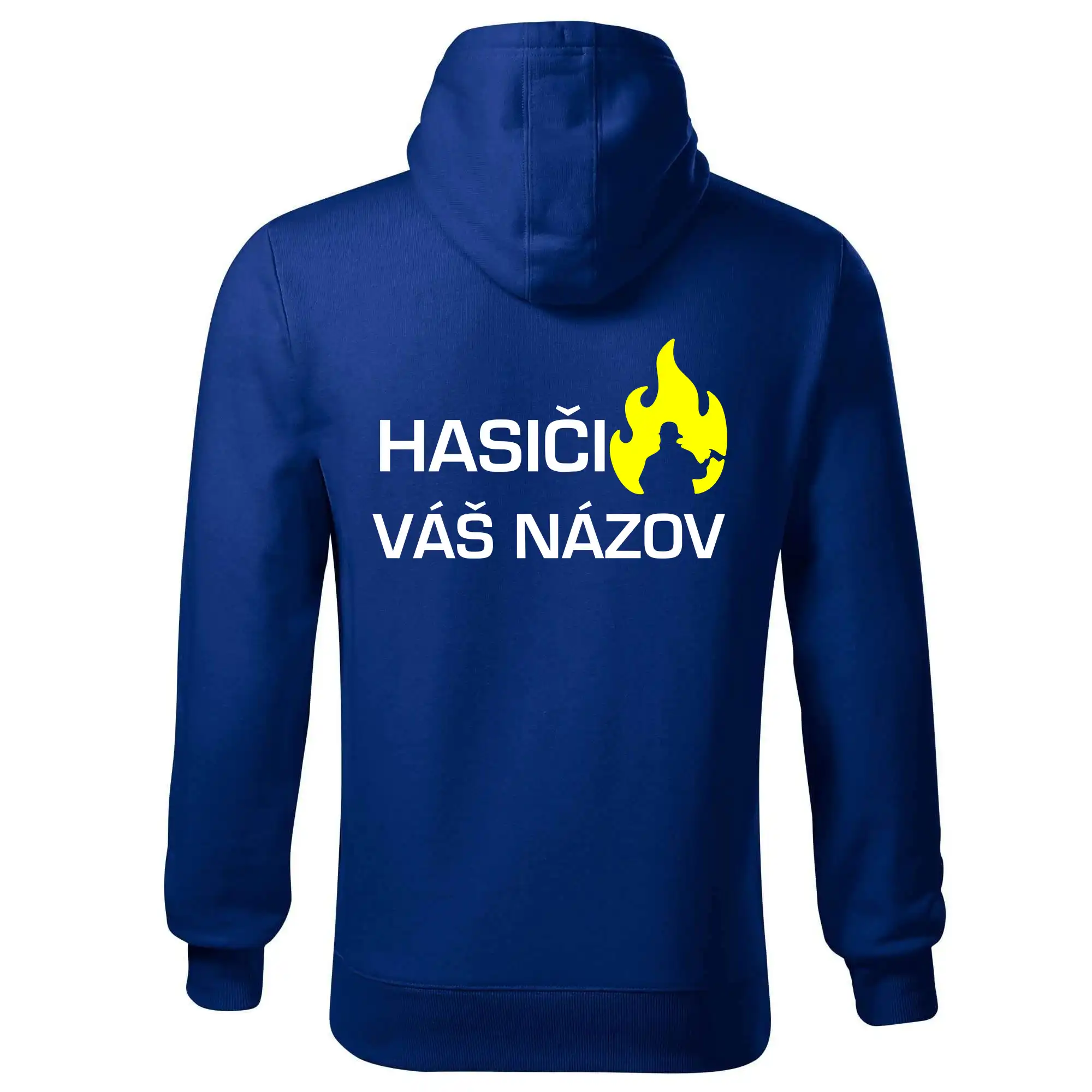 Hasiči - Váš názov - FLUO + Reflexná potlač