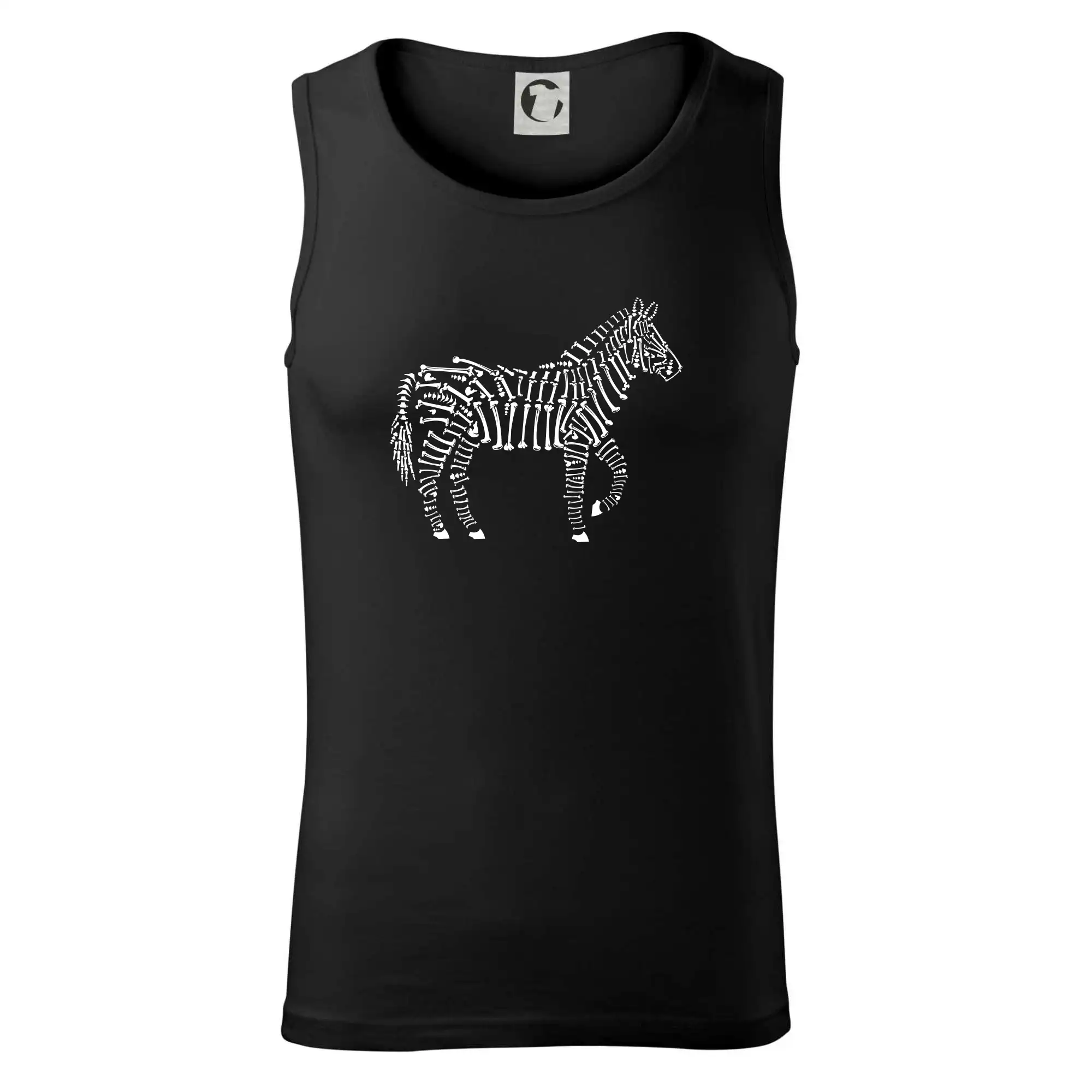 Tričká so zvieratami - Zebra Bones icons - Tielko pánske Core