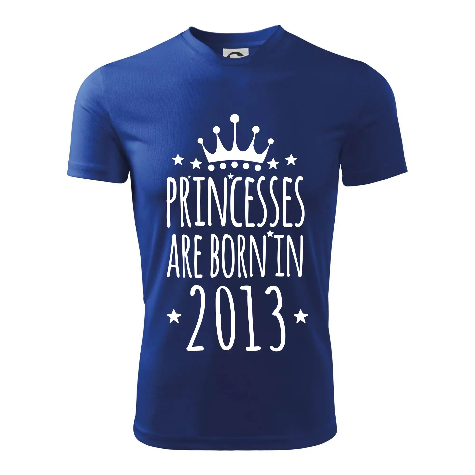 Tričká k narodeninám - Princesses are born in 2013 - Detské tričko športové