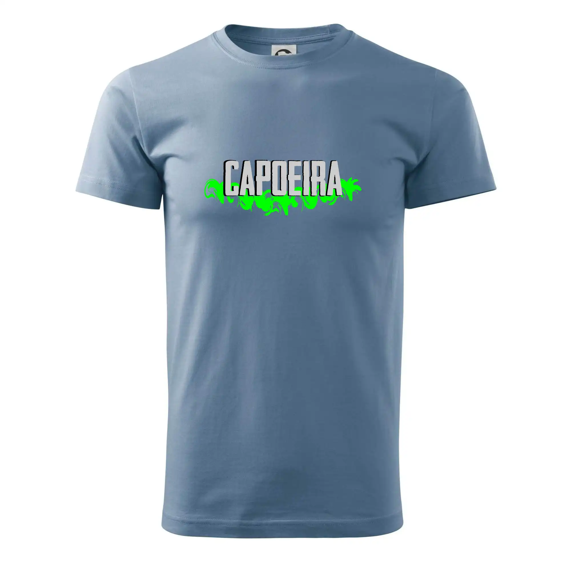 Tričká Capoeira - Capoeira nápis - zelený - Klasické pánske tričko vyššej gramáže