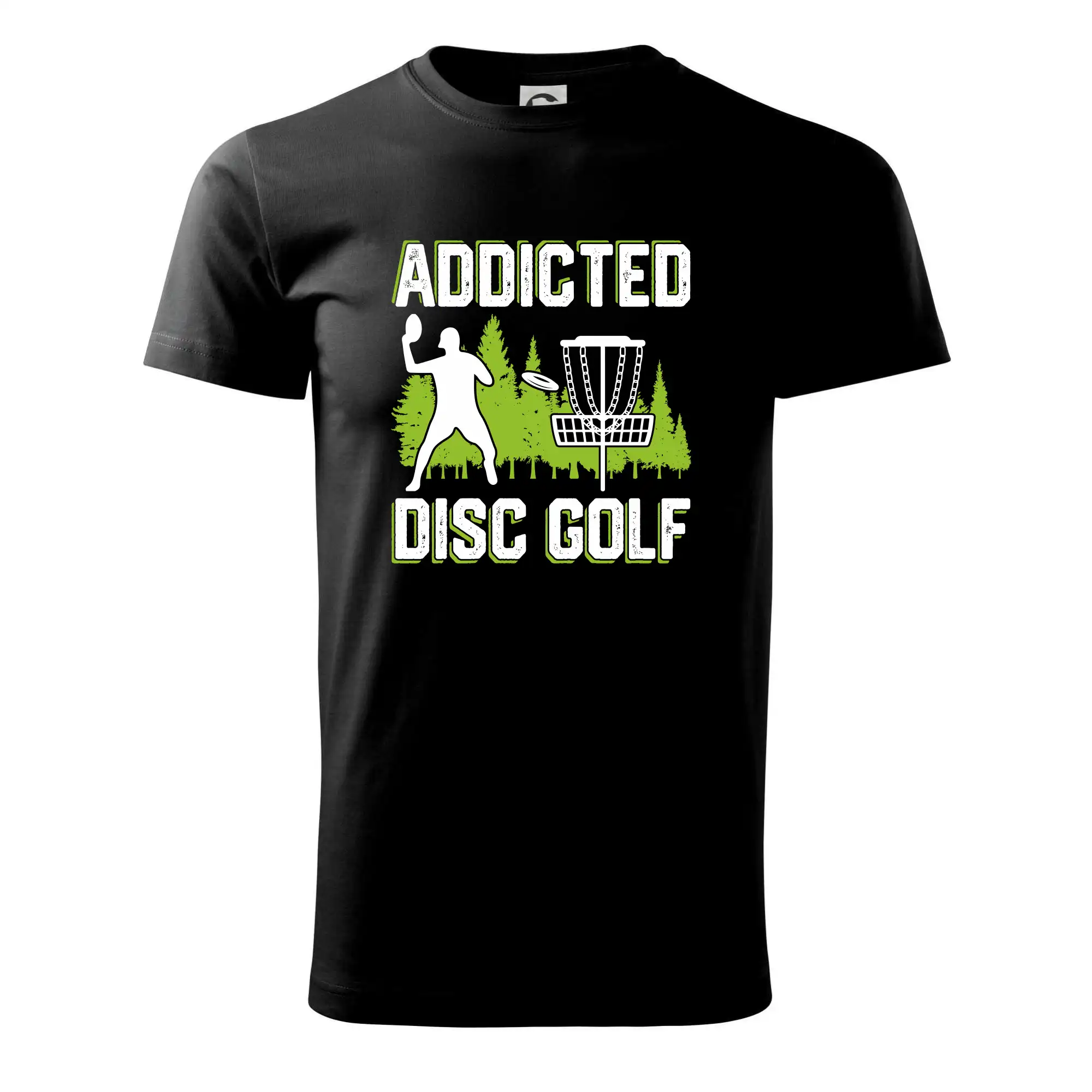 Addicted disc golf - Klasické pánske tričko vyššej gramáže