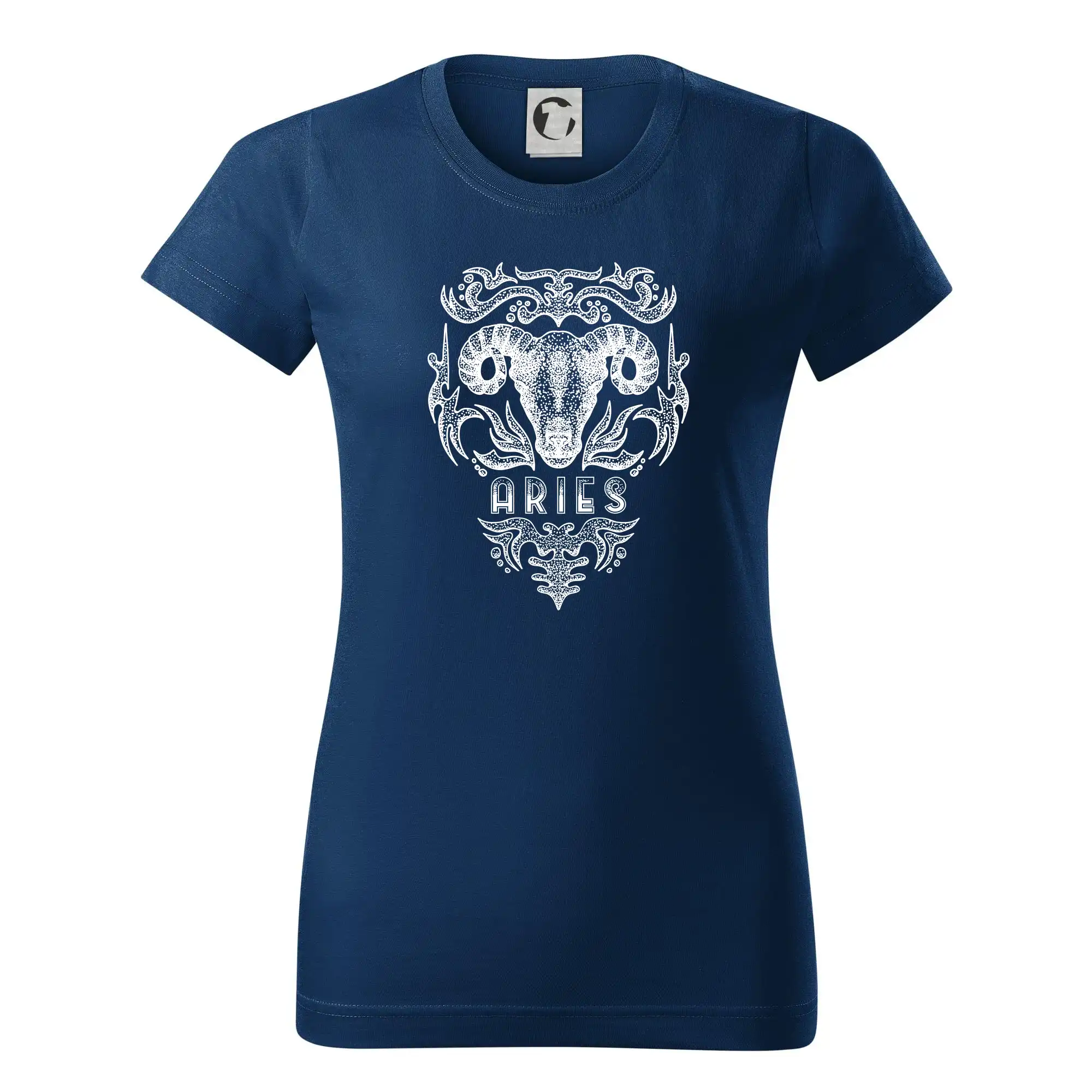 Tričká baran - Aries - vintage - Dámske tričko basic - ľahko voľnejšie a dlhšie