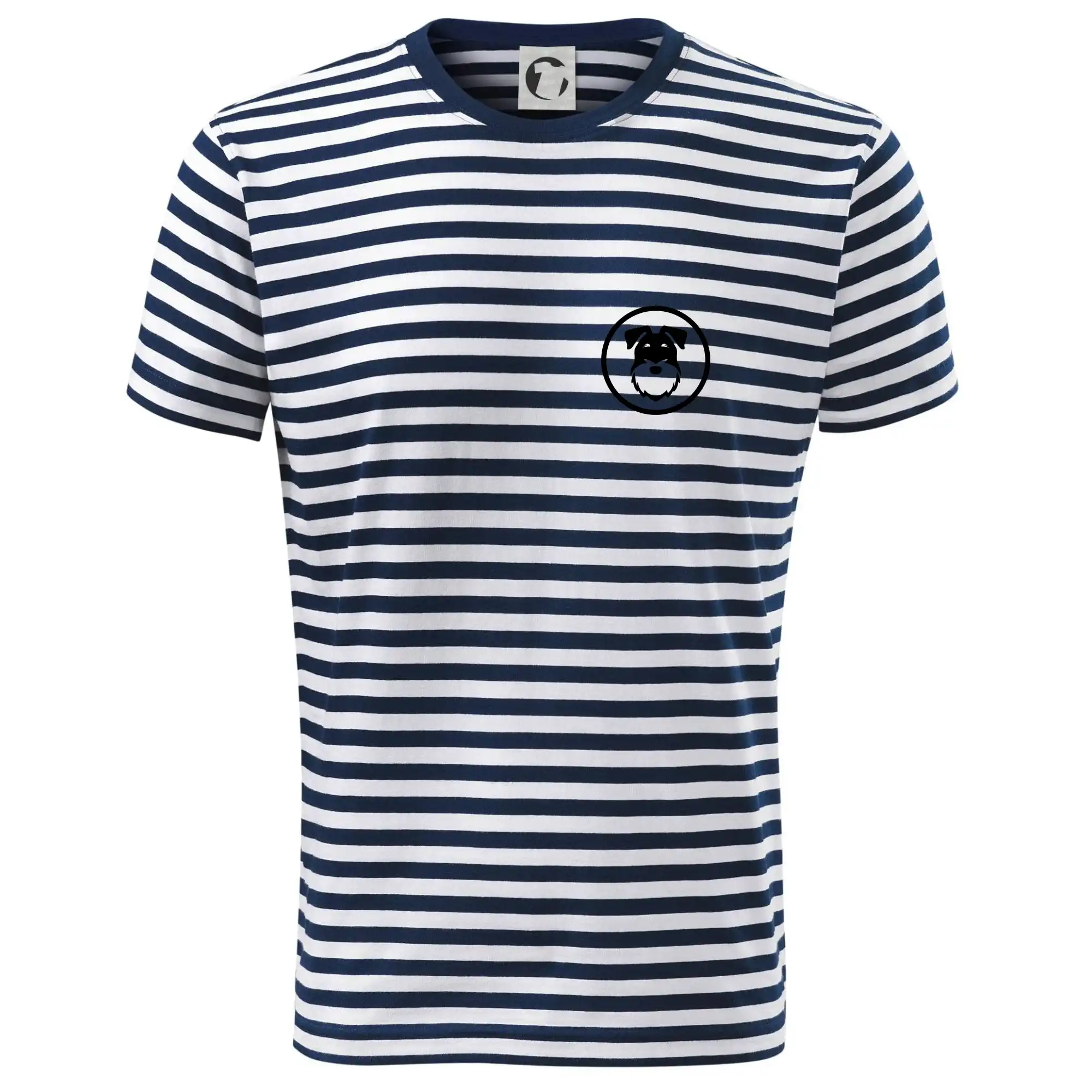 Ostatné psie plemená - Bradáč v koliesku na prsníku - Dětské triko na vodu