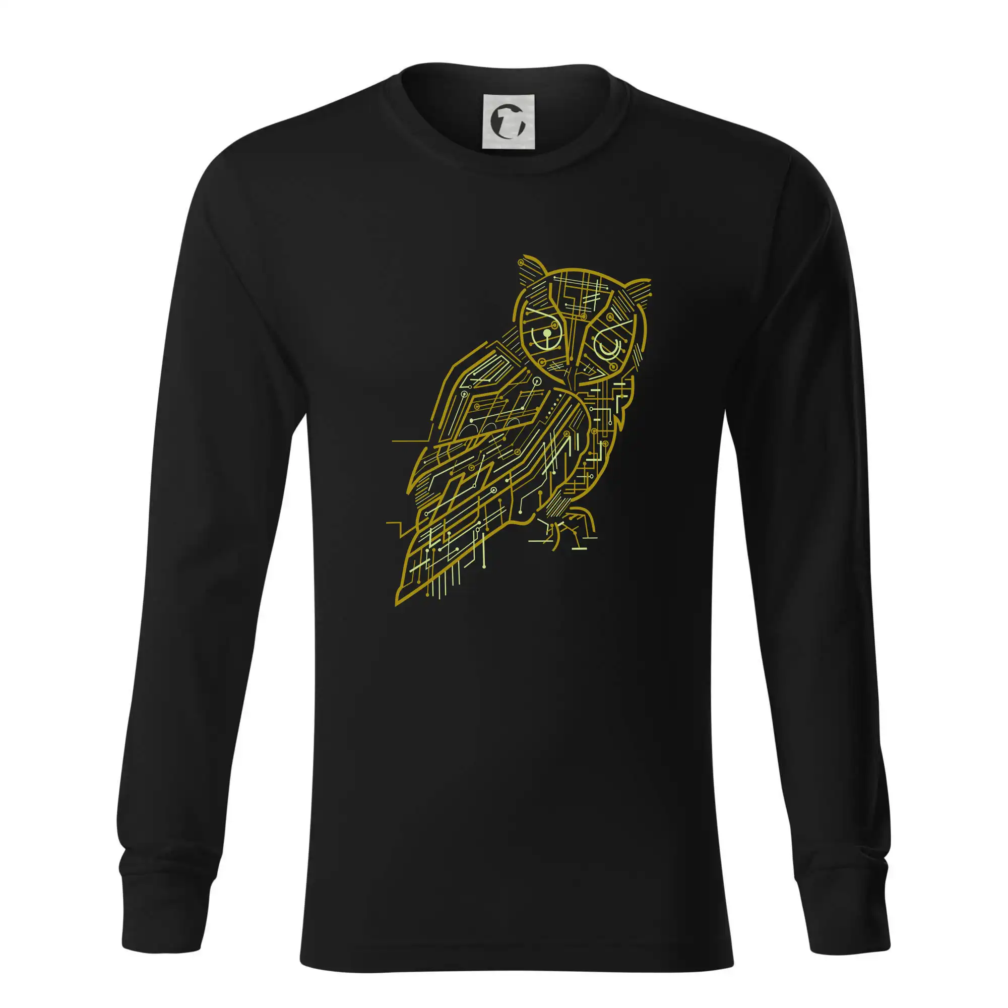 Grafické tričká - Electrical Owl - Tričko s dlhým rukávom LS R05