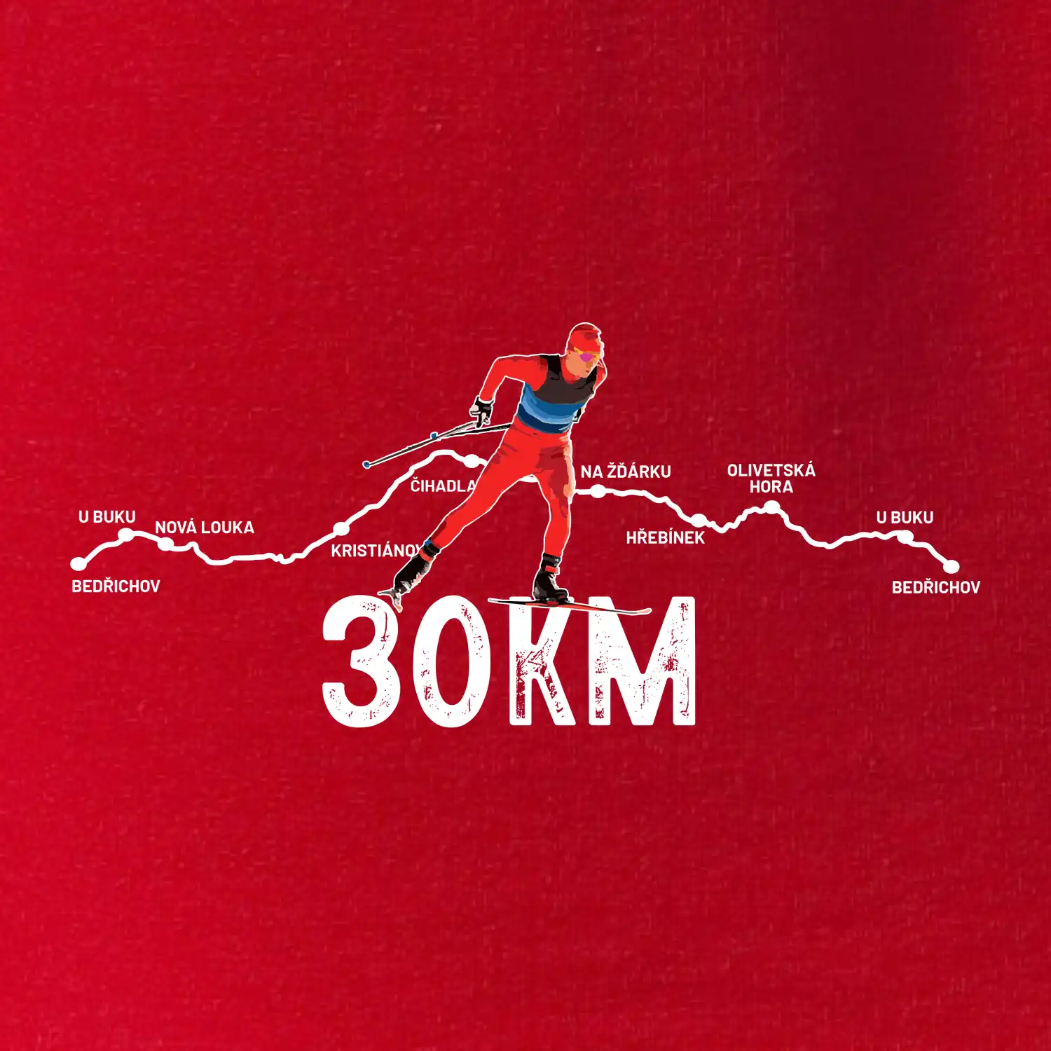 30km po Jizerkách