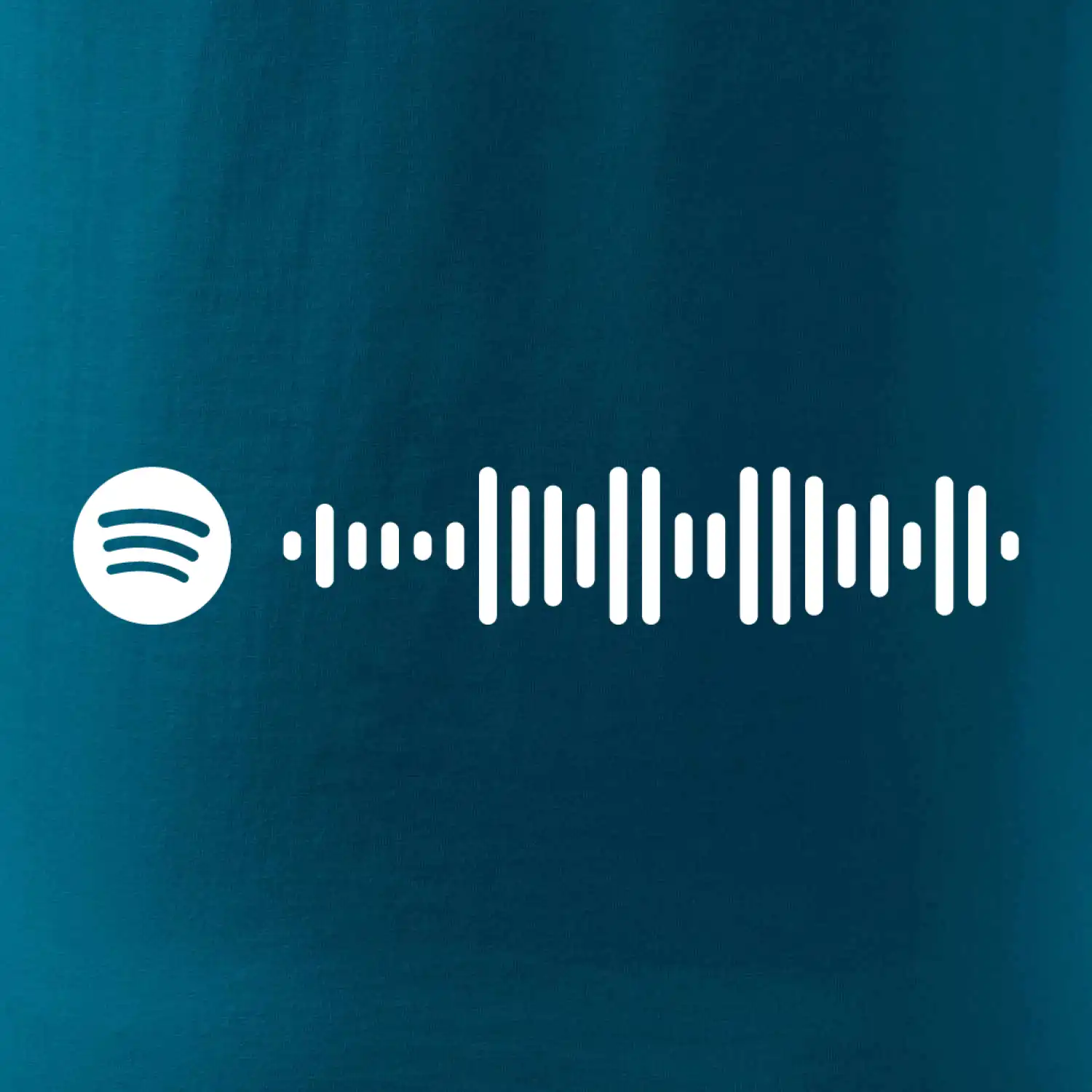 Spotify kód na prsu