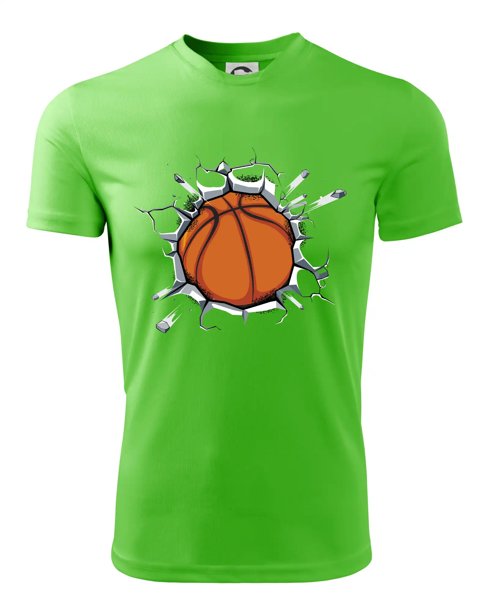 Basketbal míč v triku