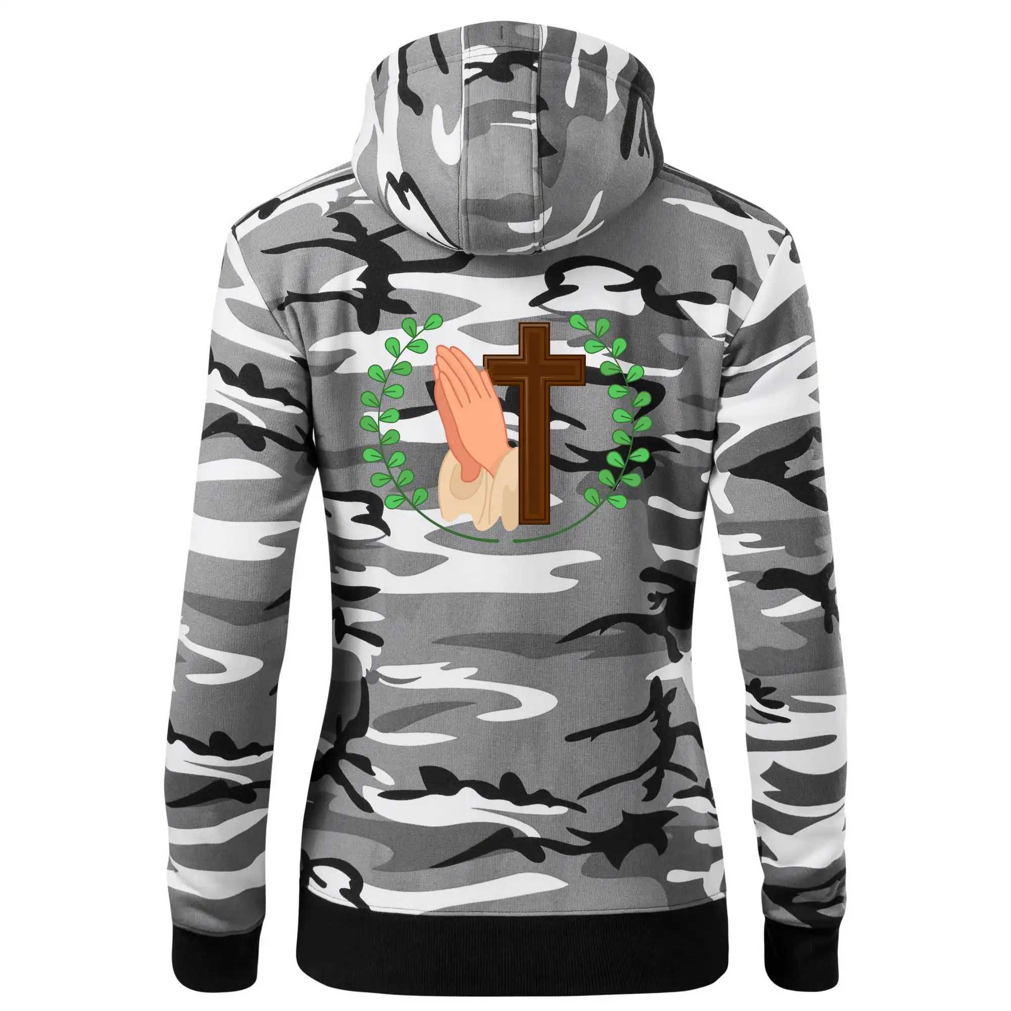 Věnec - kříž a modlení