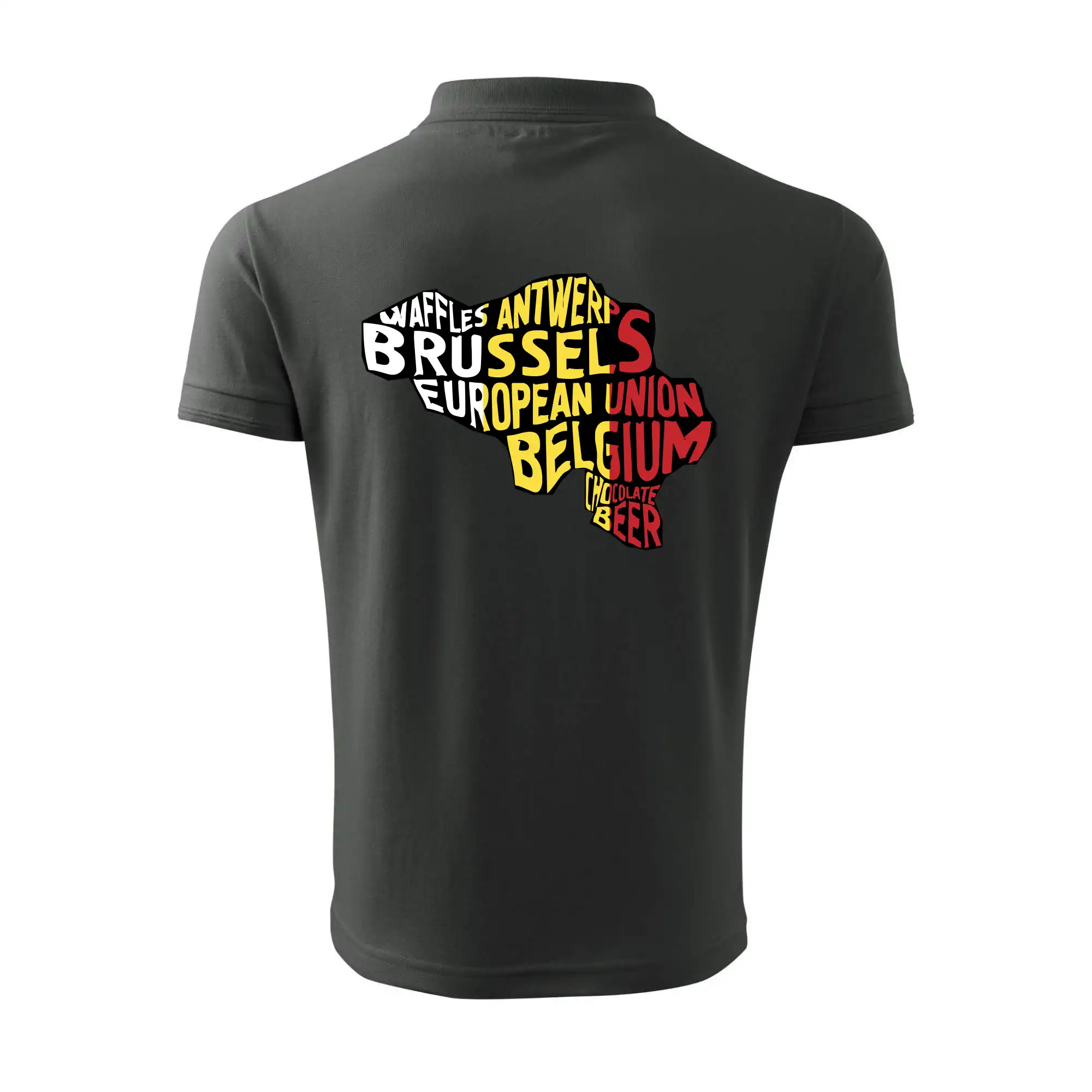 Mapy - názvy měst - Belgie