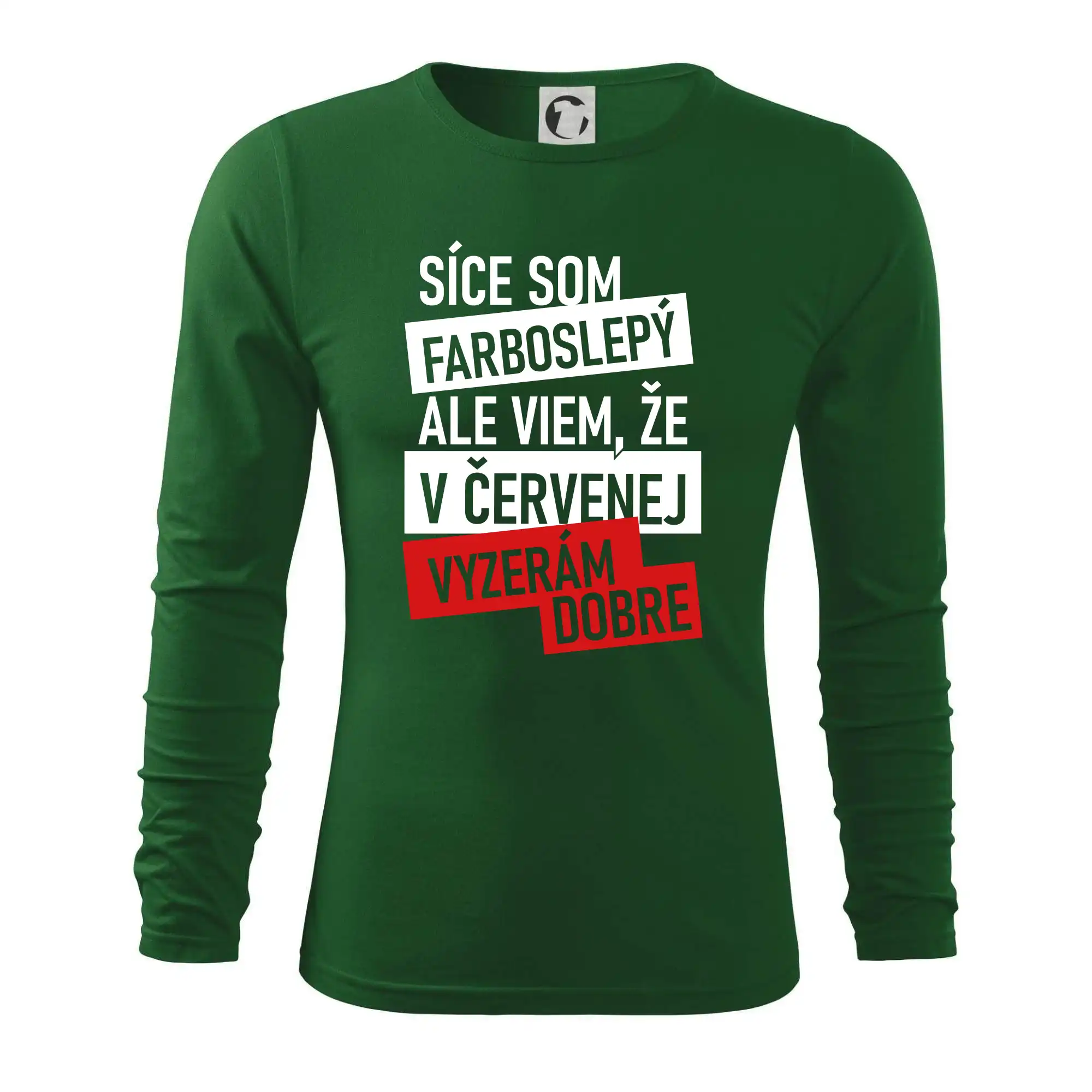 Síce som farboslepý, ale viem, že v červenej vyzerám dobre SK