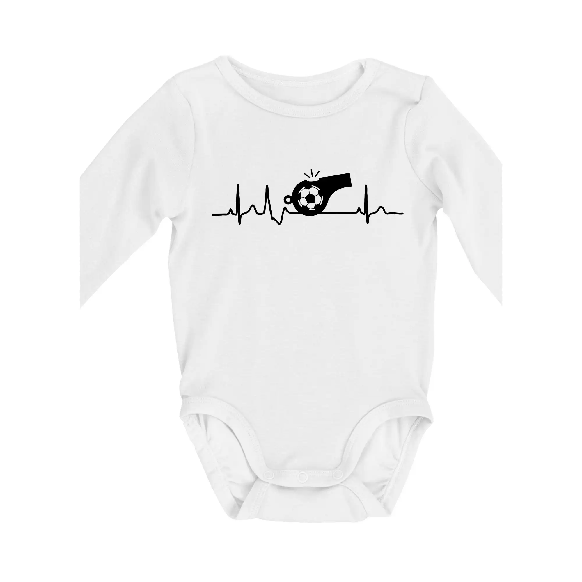 EKG fotbal rozhodčí a píšťalka