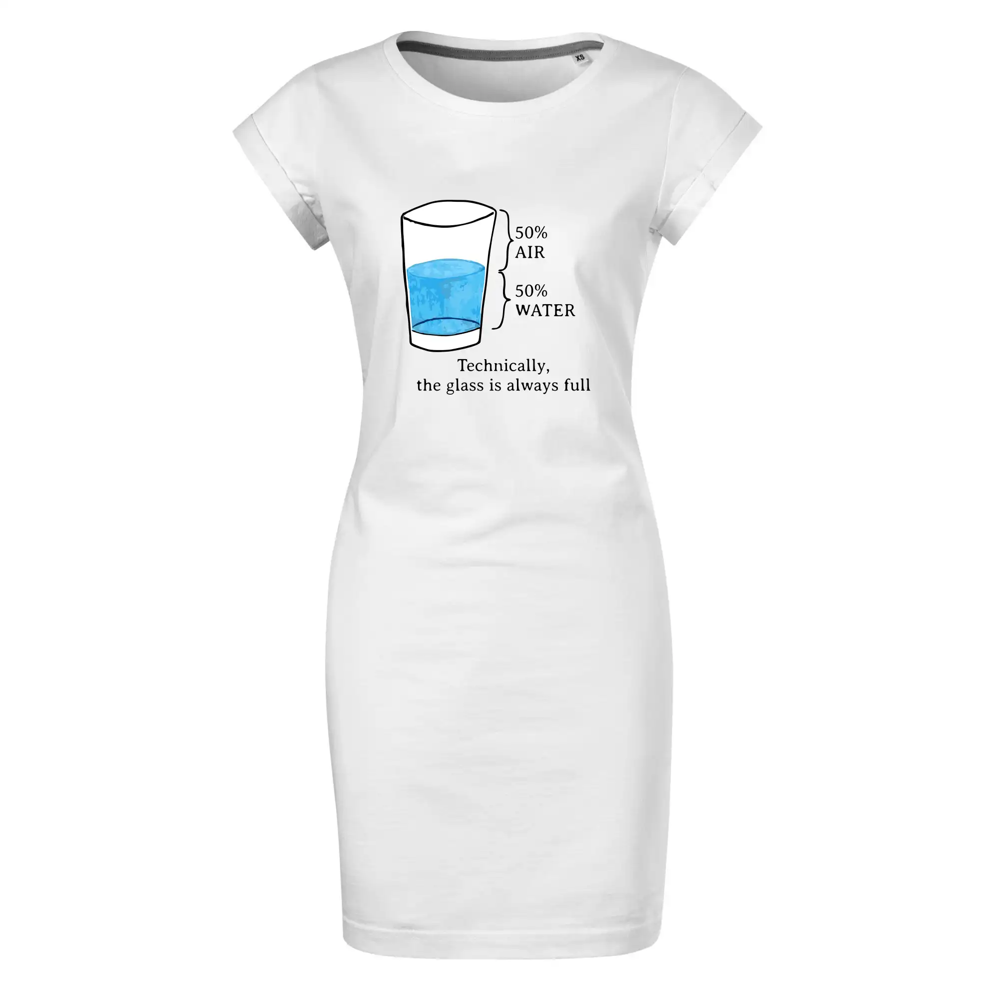 Technically, the glass is always full