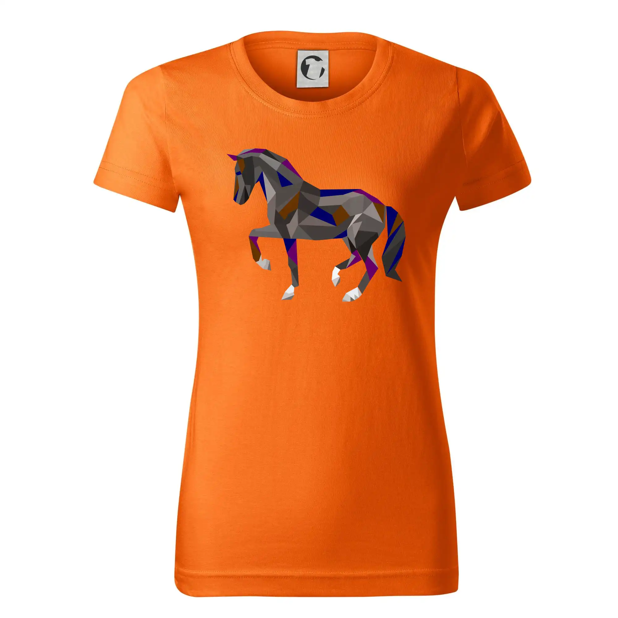 Kůň geometrie barevný