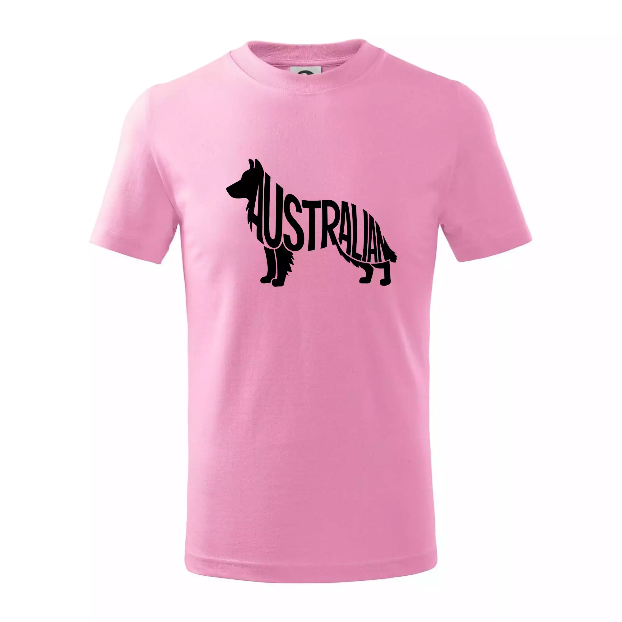 Australský Ovčák - nápis v těle