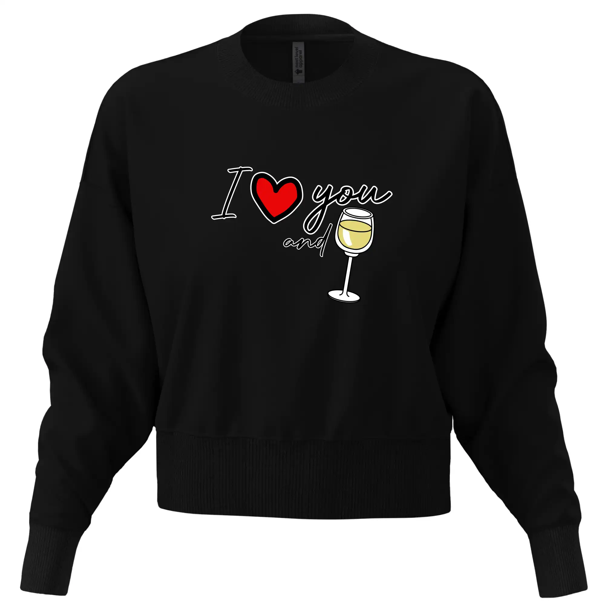 I love you and white wine