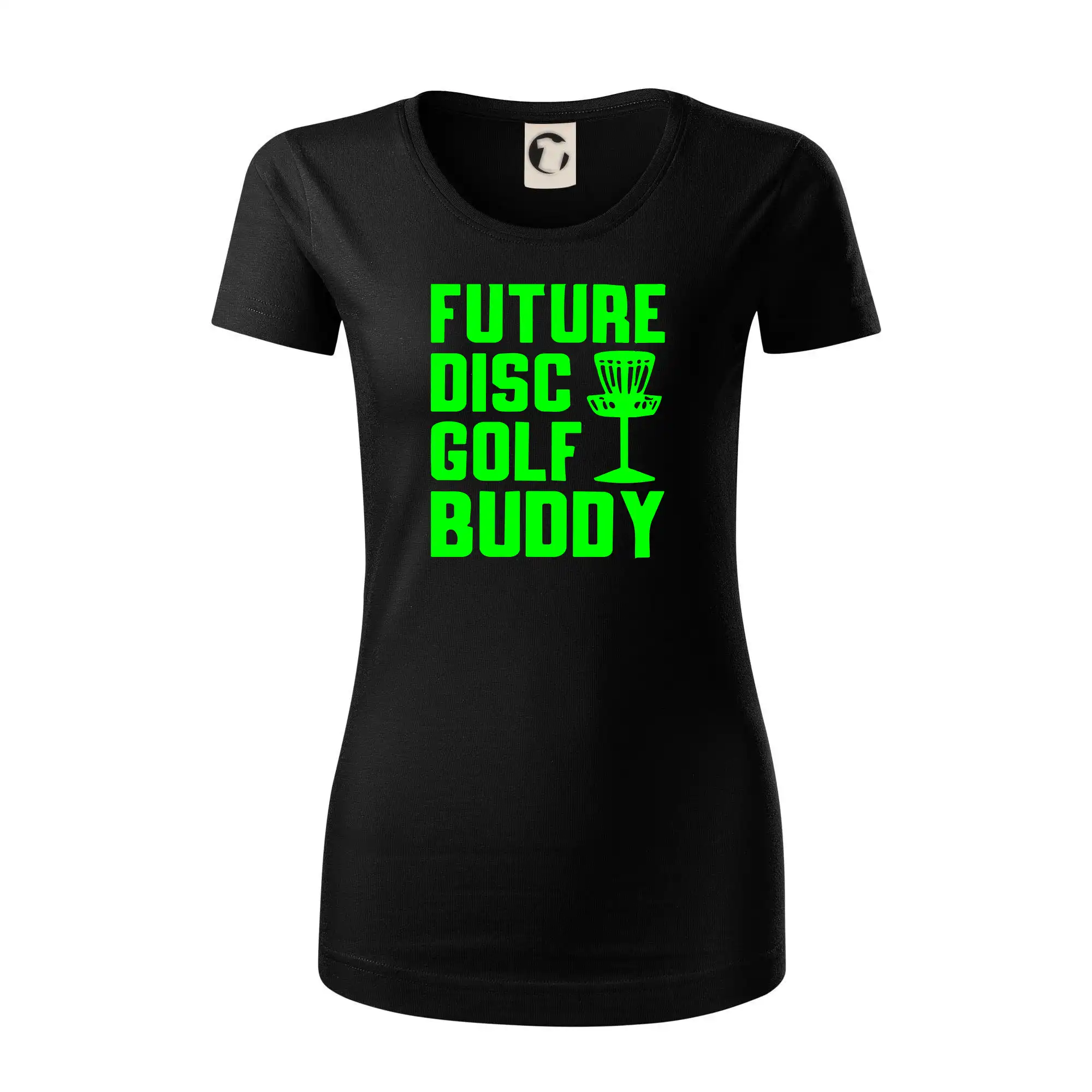 Future disc golf buddy - Dámske tričko z organickej bavlny Origin (GOTS)