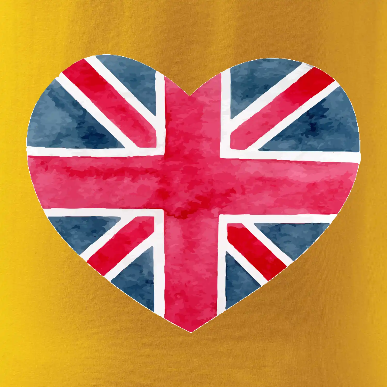 Britské srdce malované