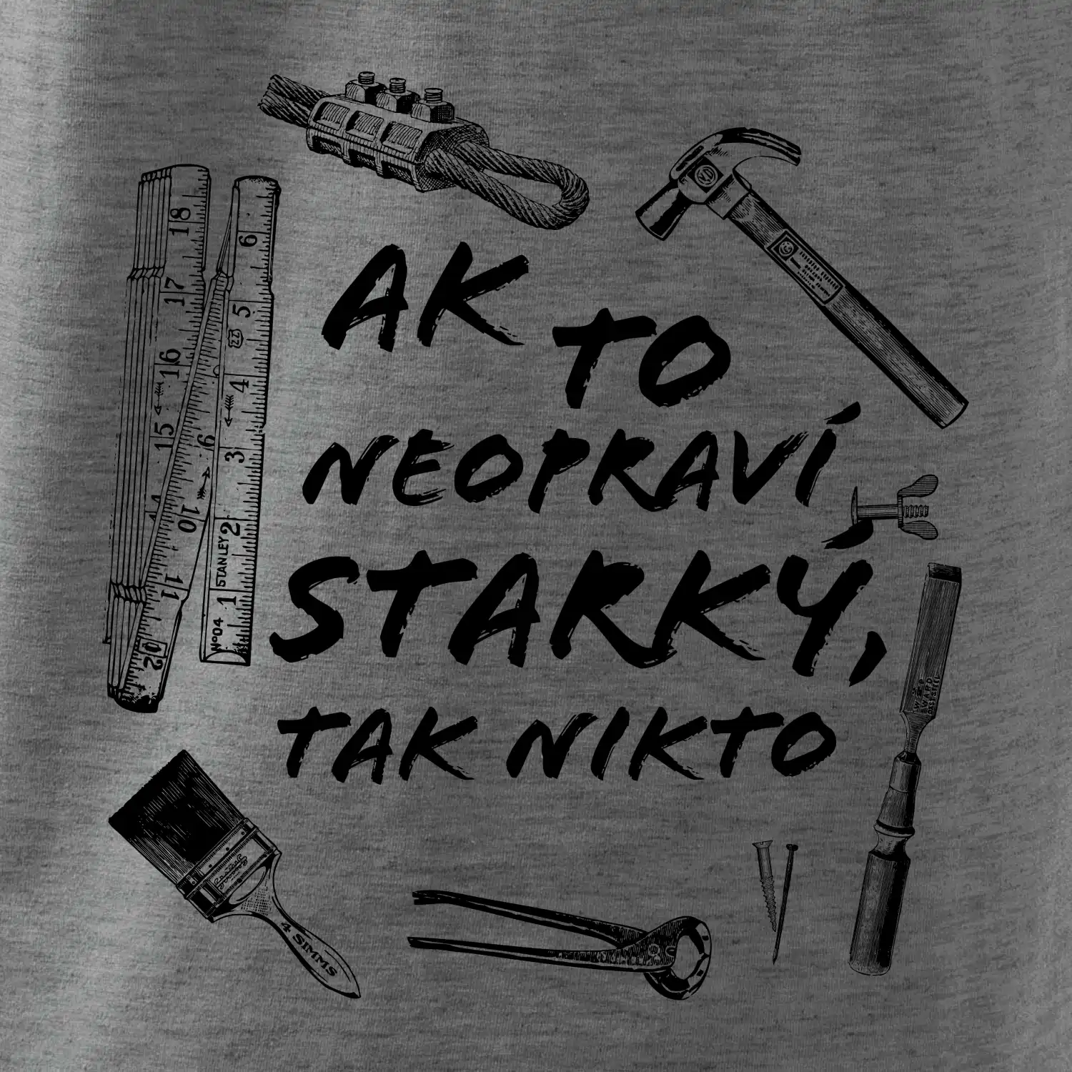 Ak to neopraví STARKÝ tak nikto čiernobiely