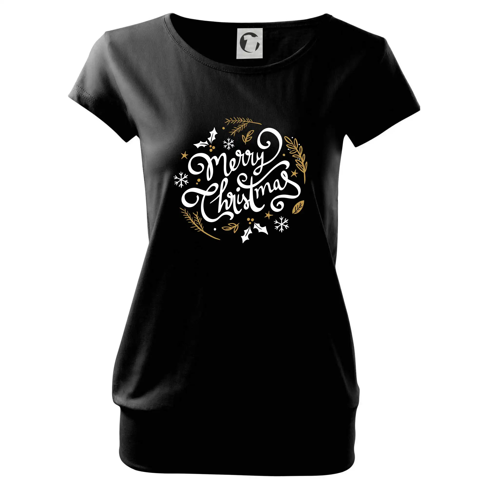 Merry christmas - nápis kulatý