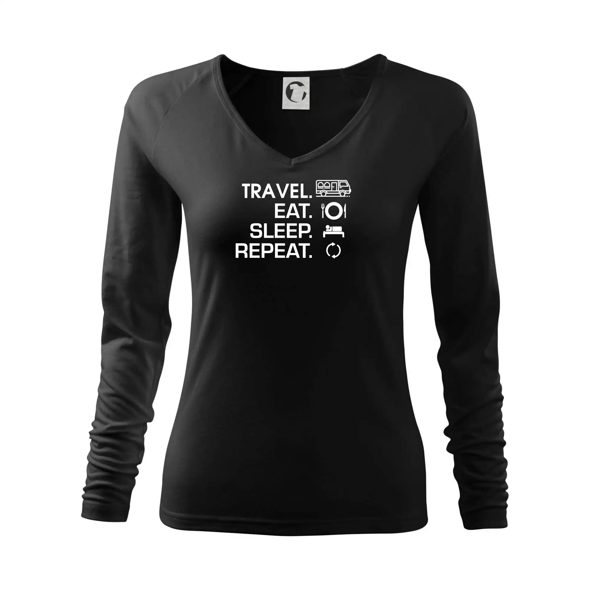 Eat sleep travel - Van