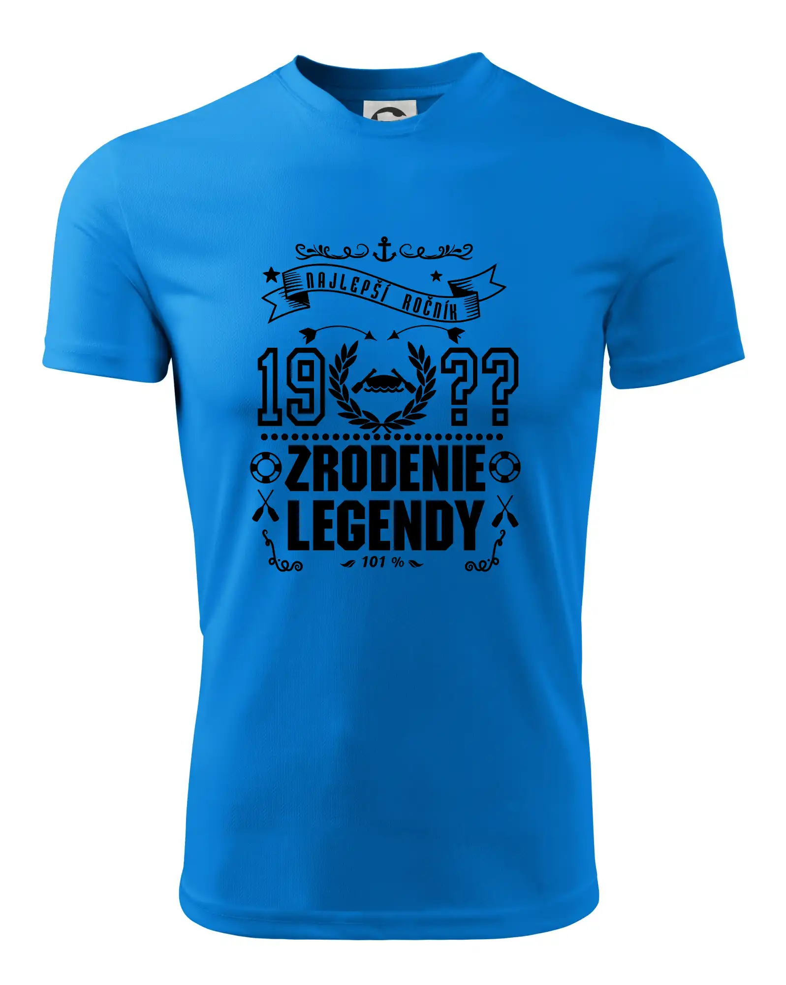 Trička Zrodenie legendy - Zrodenie legendy pre vodáka - Pánske tričko Fantasy športové