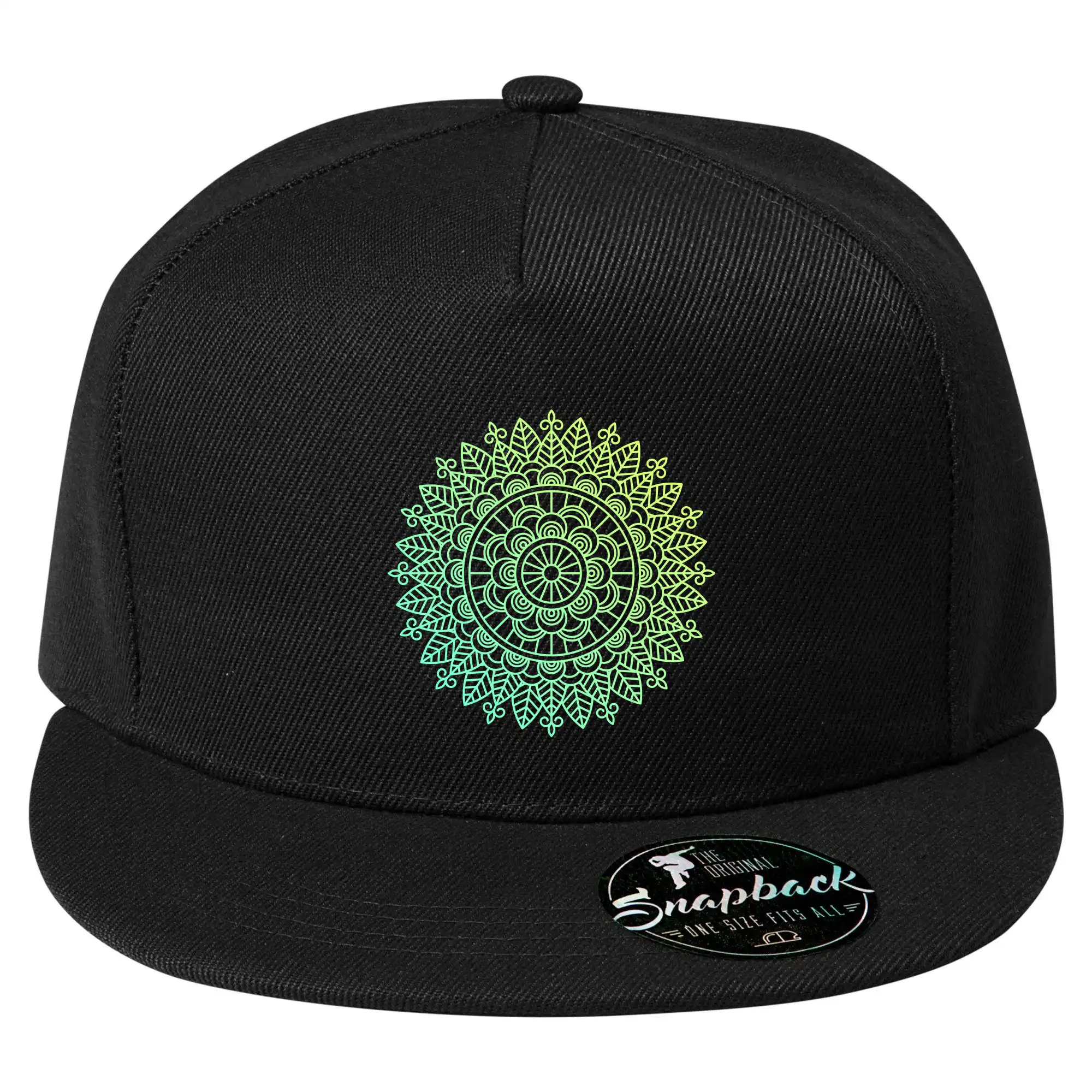 Mandala zelenožlutá