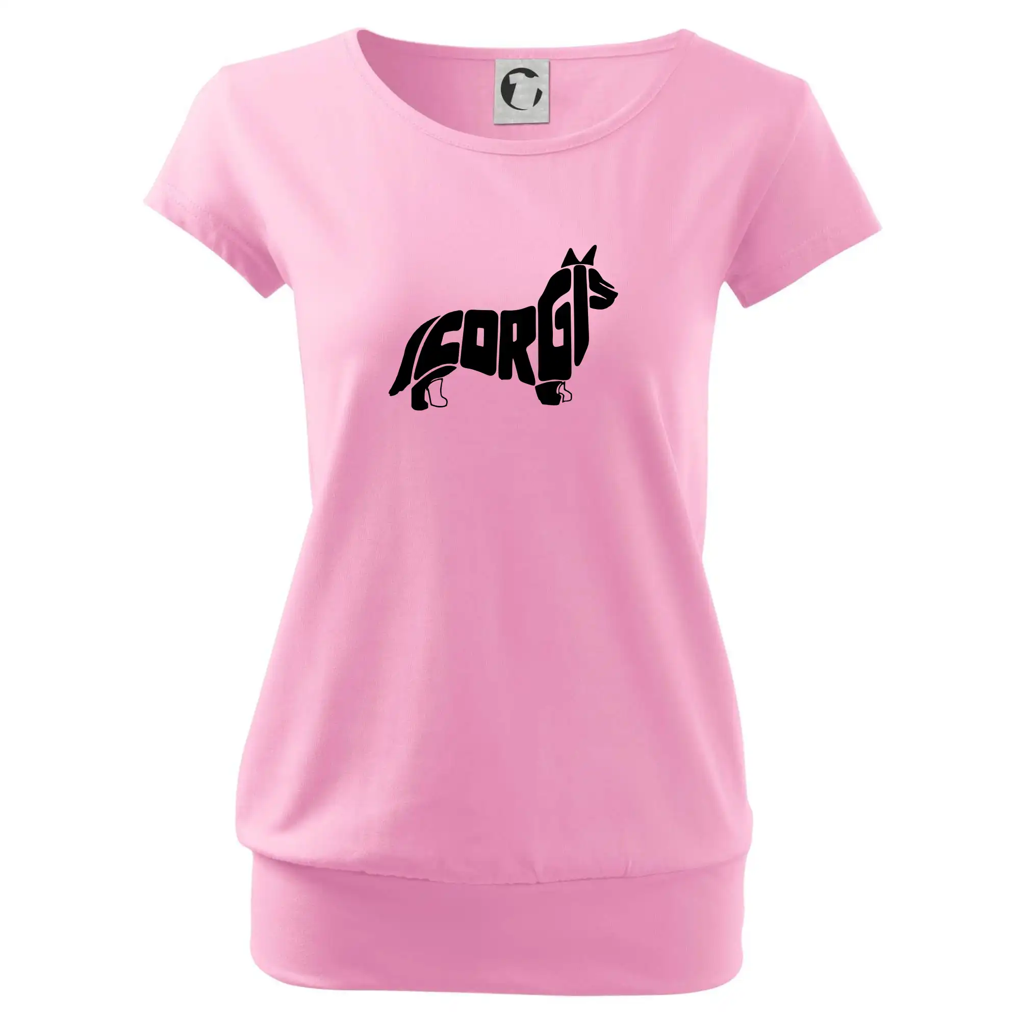 Corgi - nápis v těle