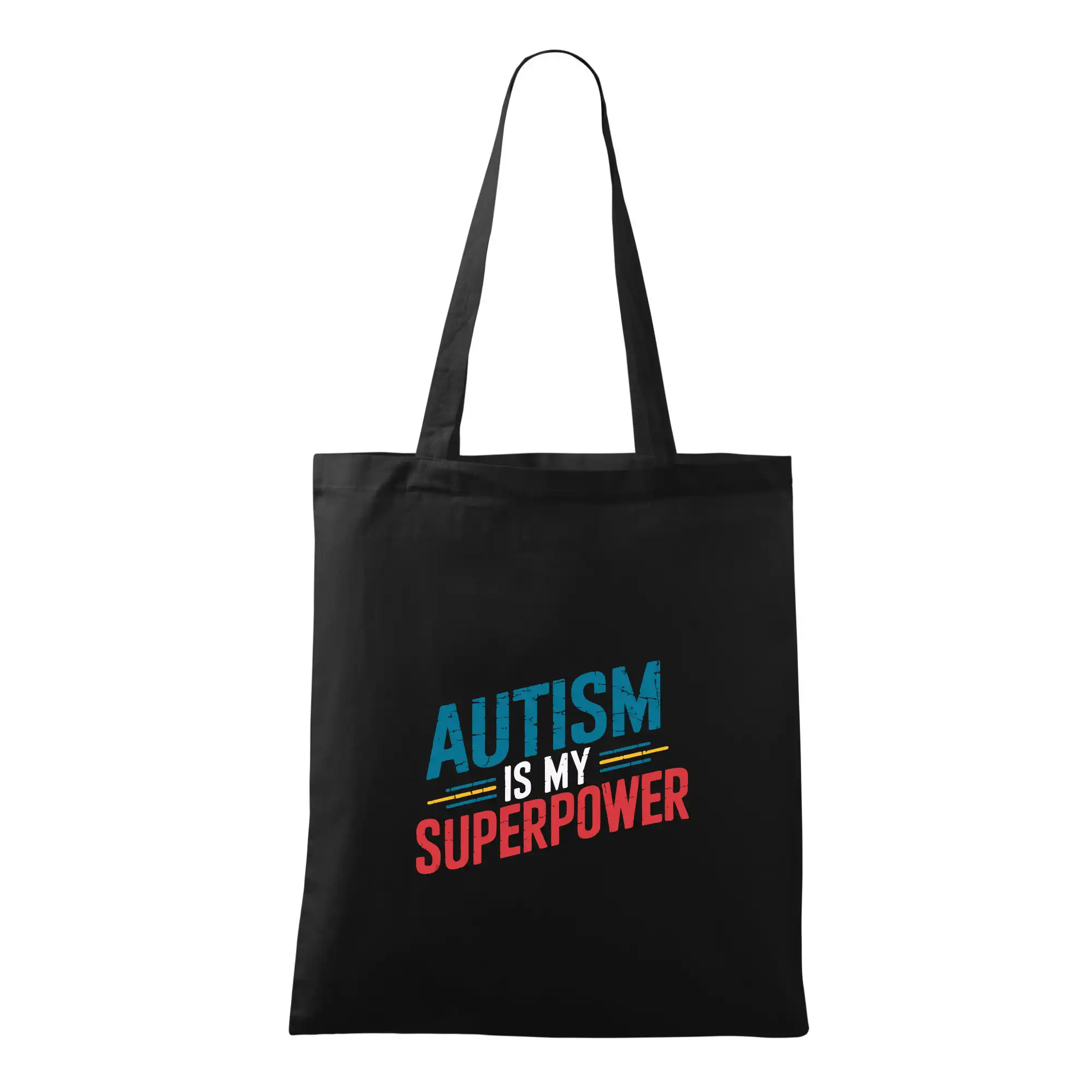 Šikmý nápis Autism is my superpower