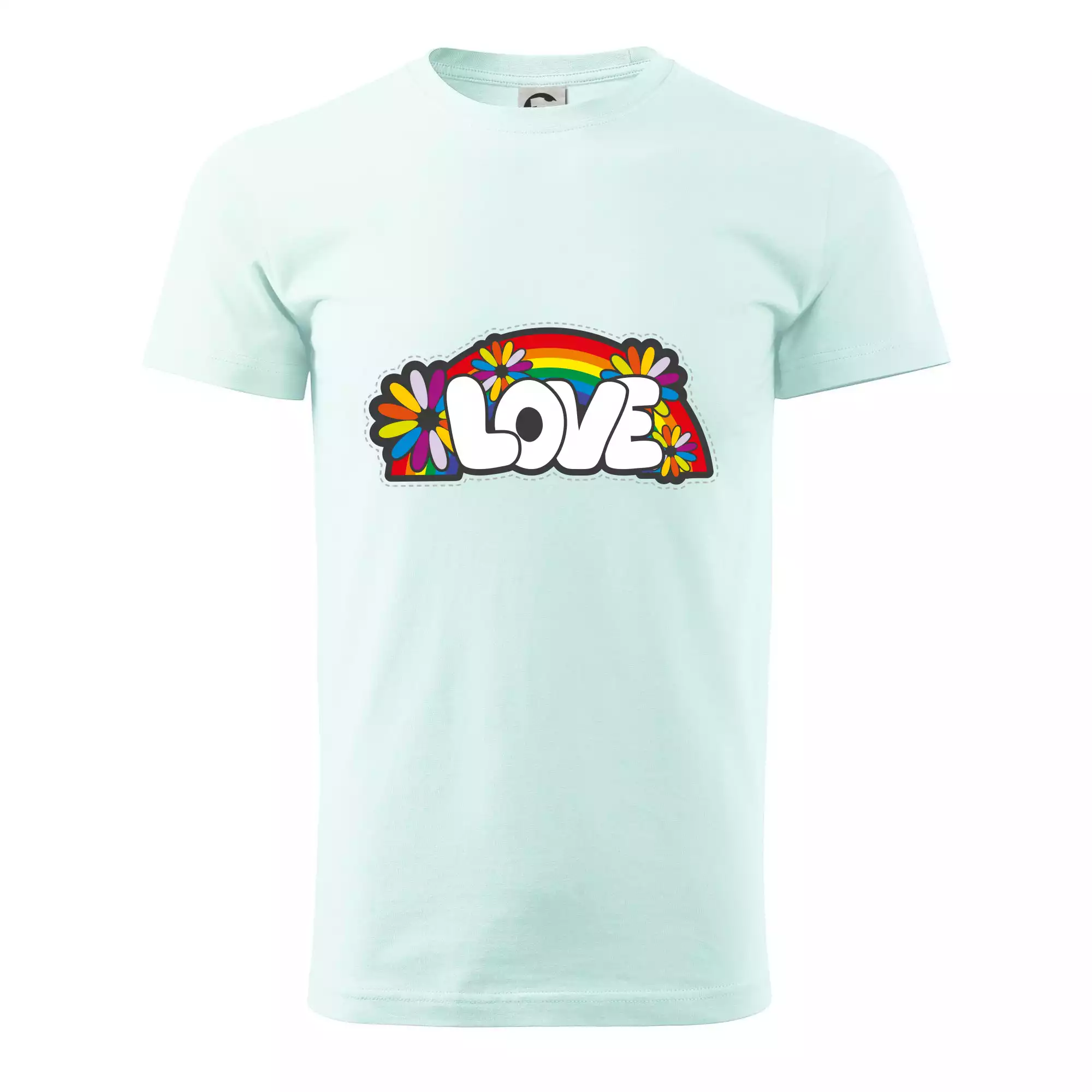 Love s duhou v pozadí