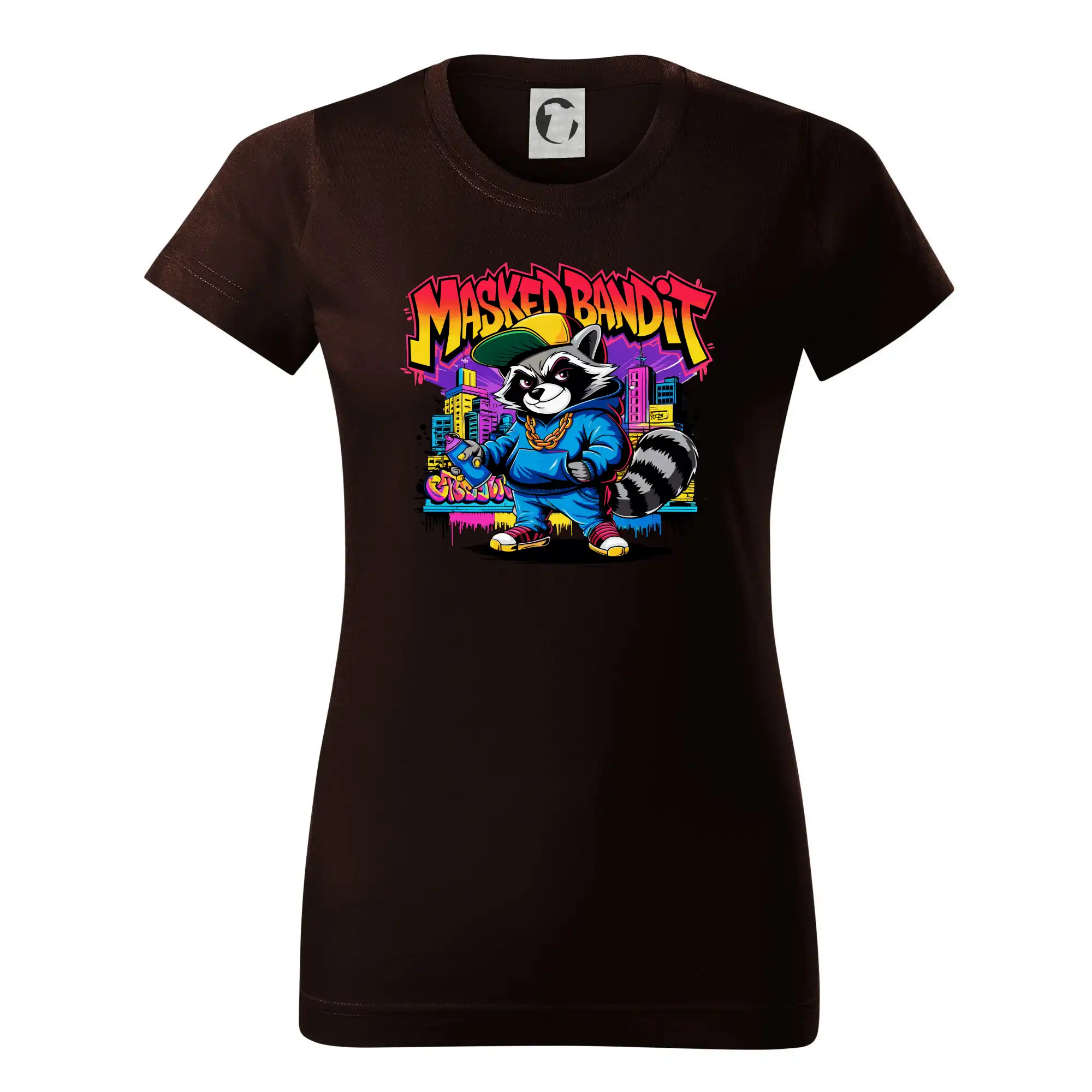 Mýval - masked bandit grafitti