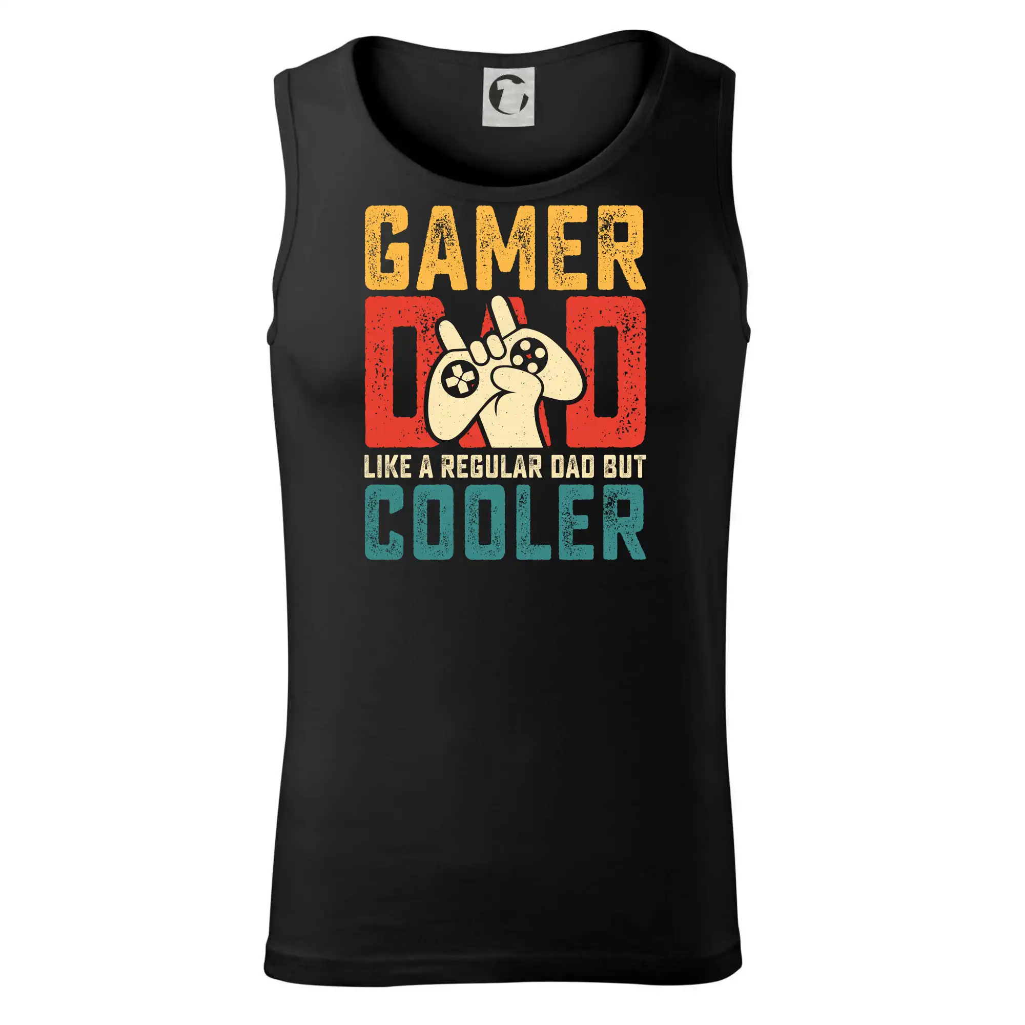 Tričká pre ajťákov - Gamer dad like a regular dad but cooler - Tielko pánske Core