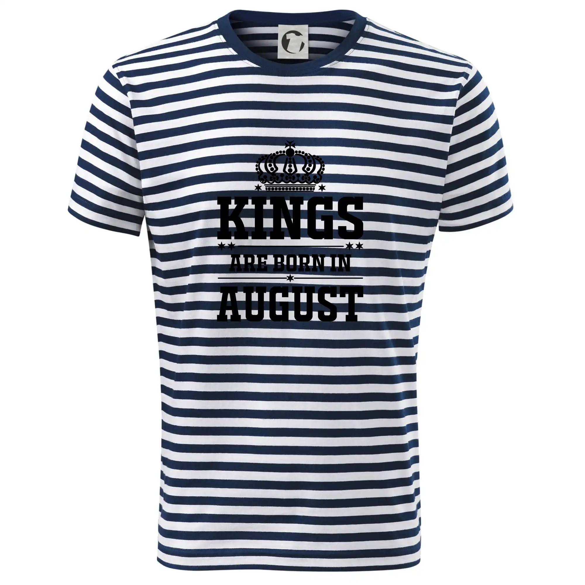 Tričká pre narodených v januáriv auguste - Kings are born in August - Tričko na vodu