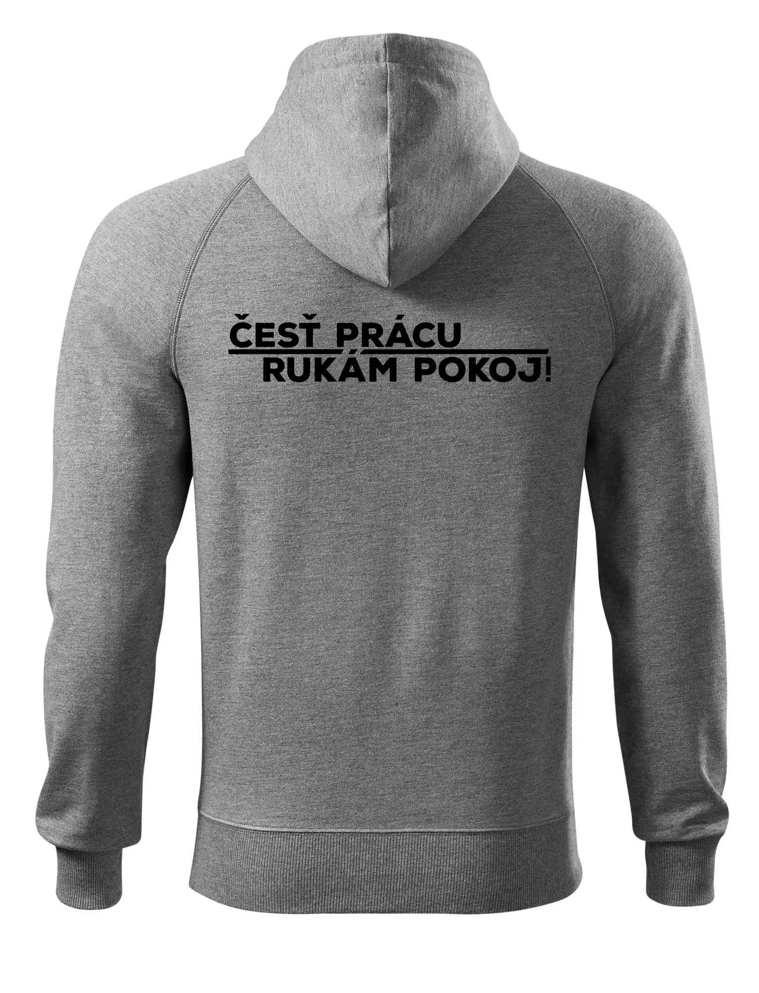 Tričká na párty - Česť prácu a rukám pokoj - Mikina Voyage  - 100% bavlna