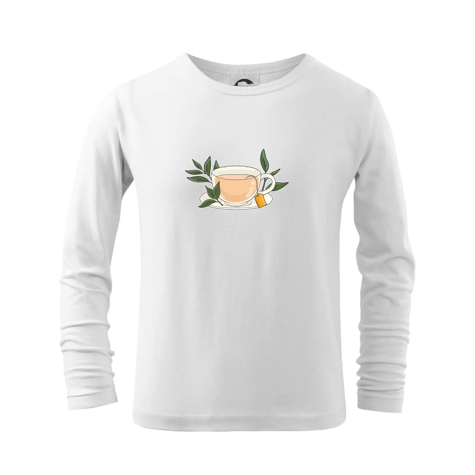 Vtipná tričká s motívmi pitie - ostatné - Šálka ​​čaju - Tričko detské Long Sleeve