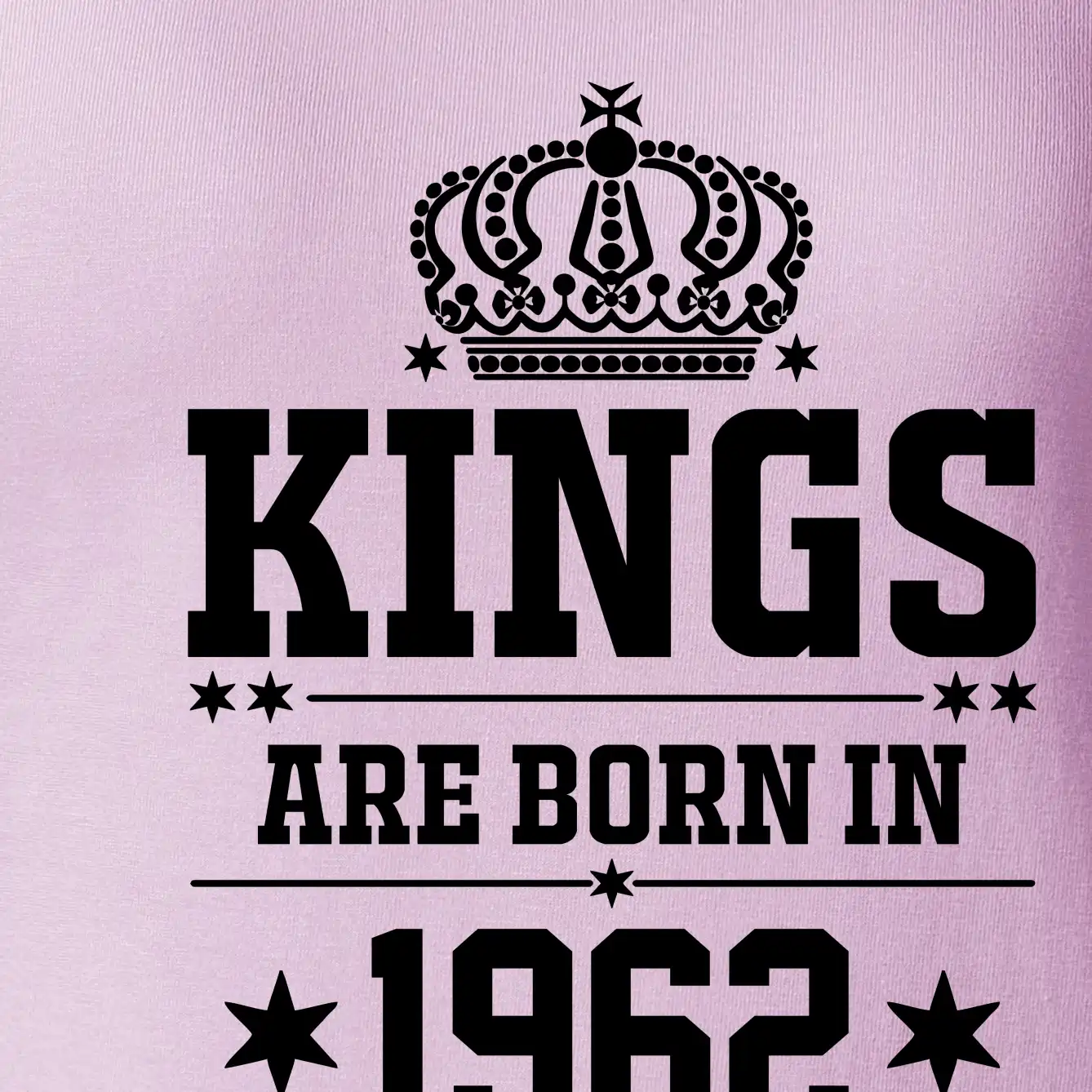 Kings are born in 1962