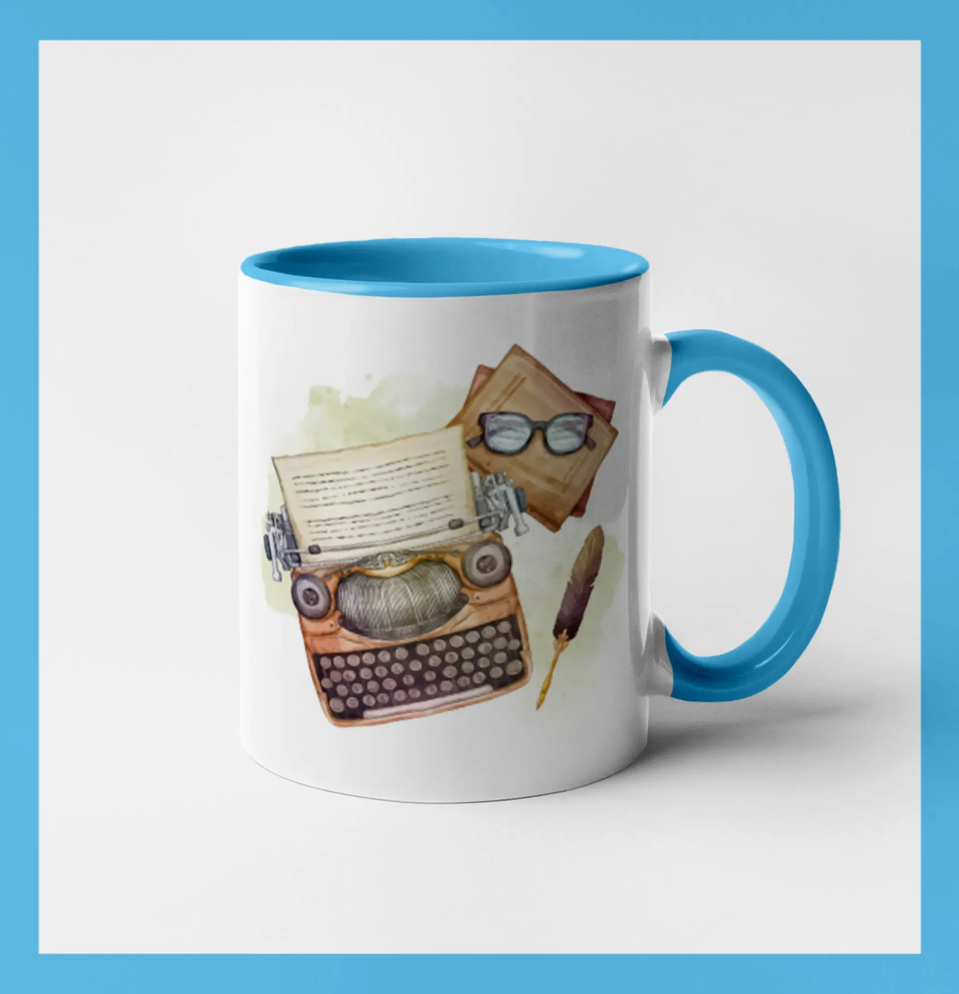 Knihy a písací stroj