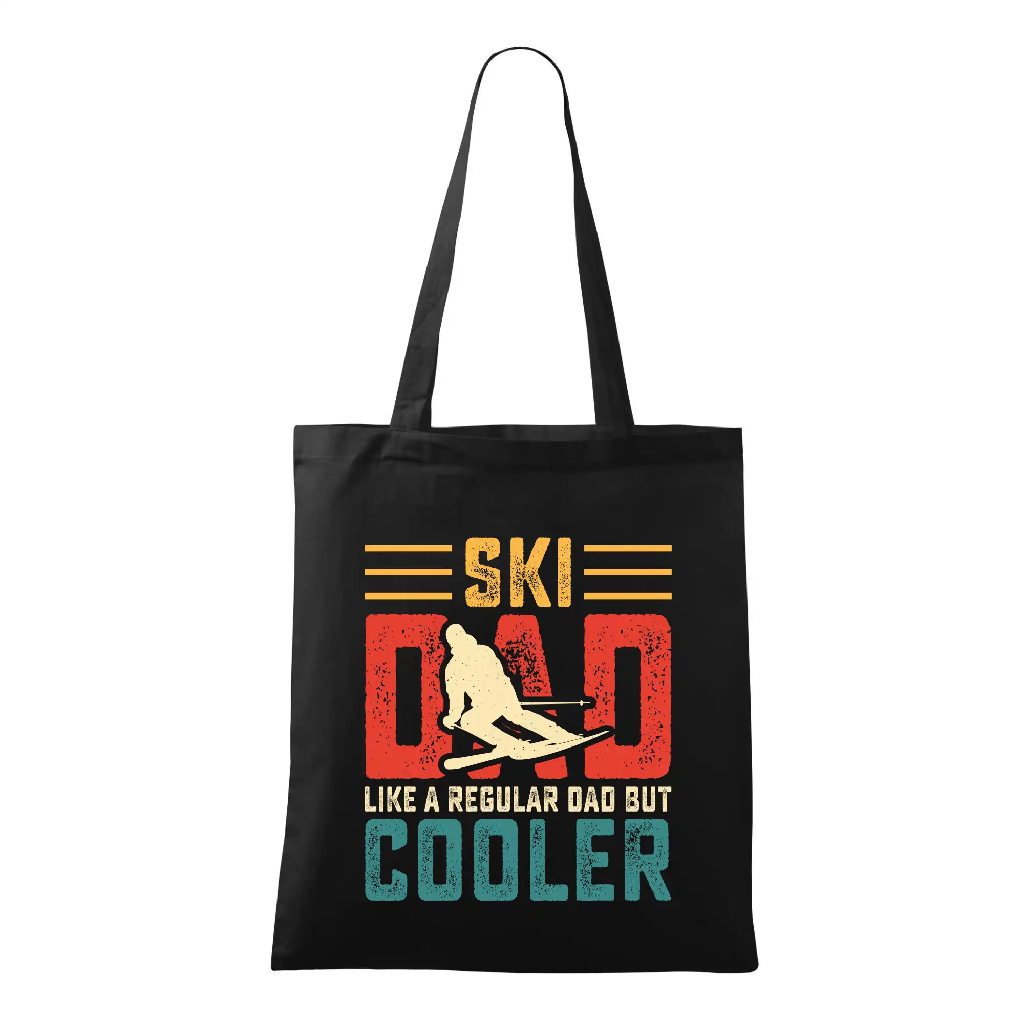 Lyže a Snowboard - Ski dad like a regular dad but cooler - Taška bavlnená